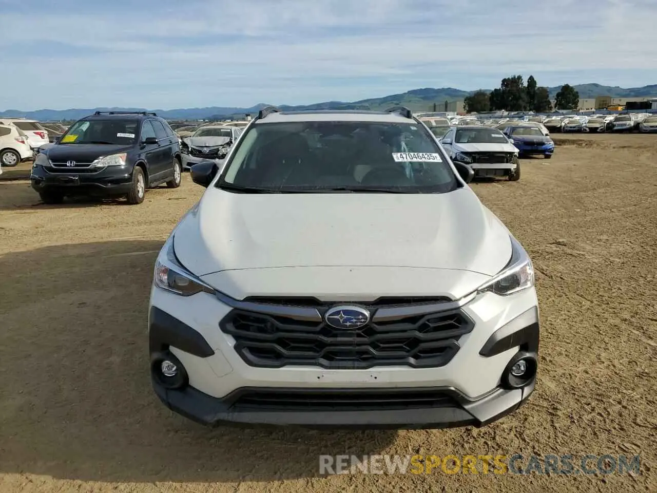 5 fotografías del automóvil dañado JF2GUADC7RH864668 SUBARU CROSSTREK 2024