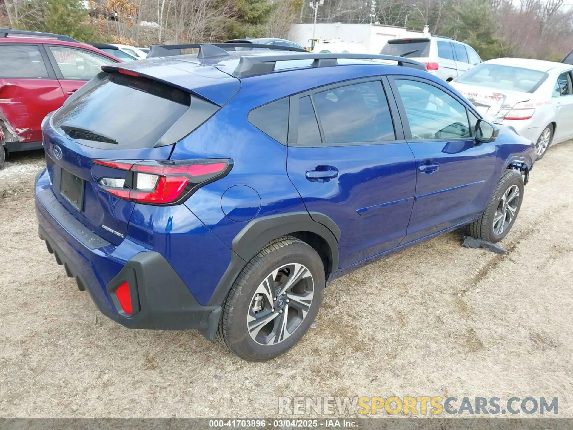 4 fotografías del automóvil dañado JF2GUADC7RH874357 SUBARU CROSSTREK 2024