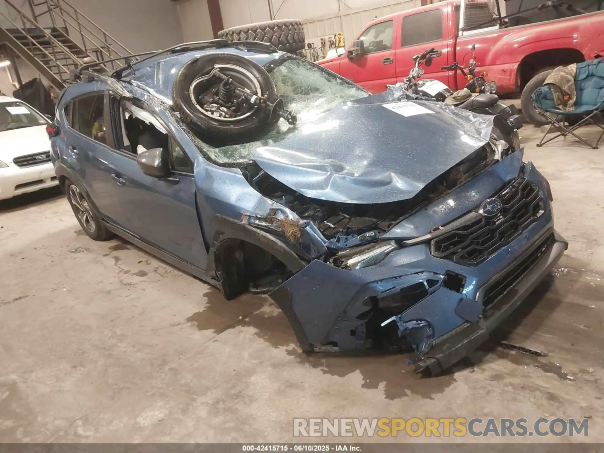 1 fotografías del automóvil dañado JF2GUADC7RH885407 SUBARU CROSSTREK 2024