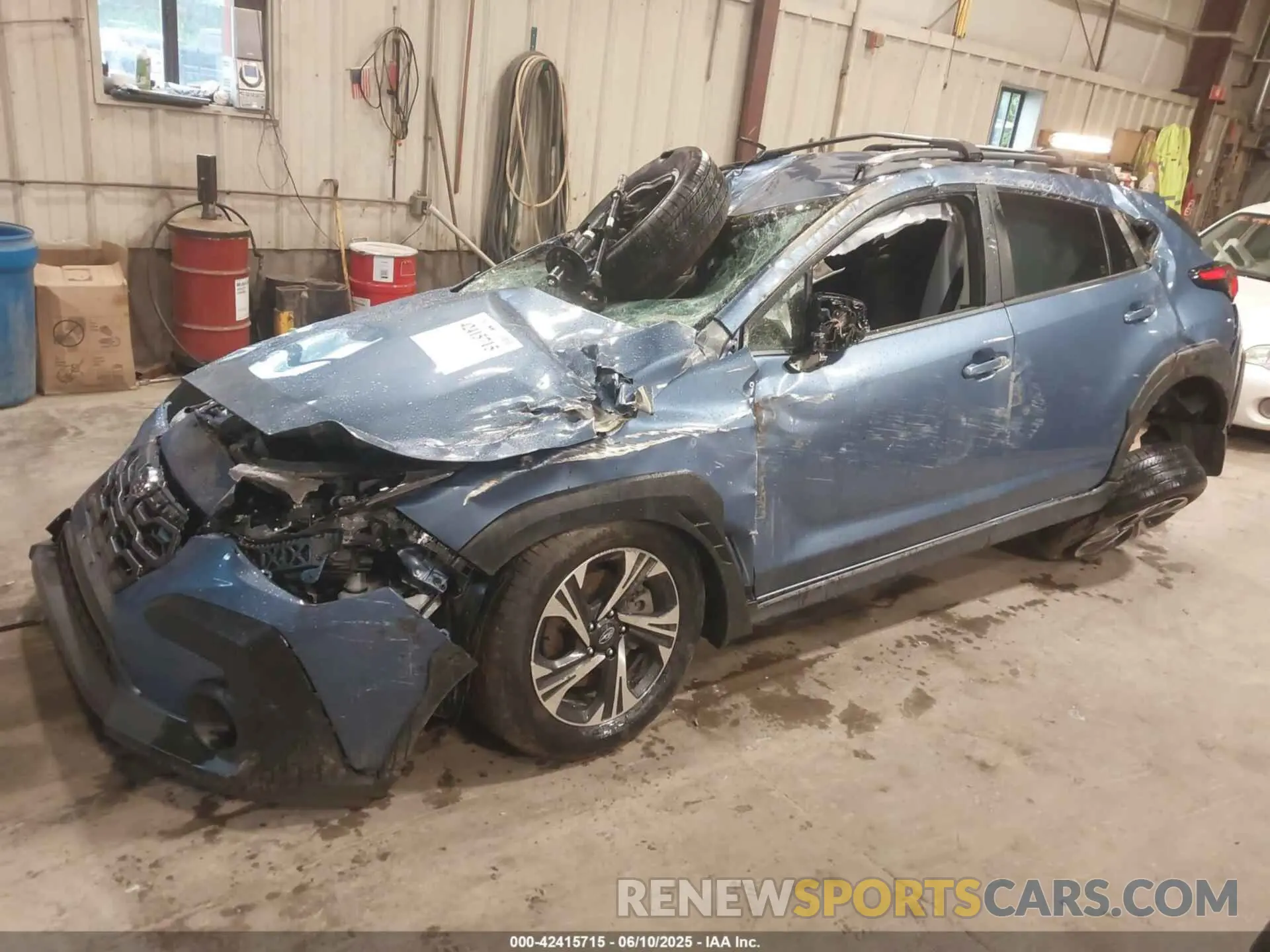 2 fotografías del automóvil dañado JF2GUADC7RH885407 SUBARU CROSSTREK 2024