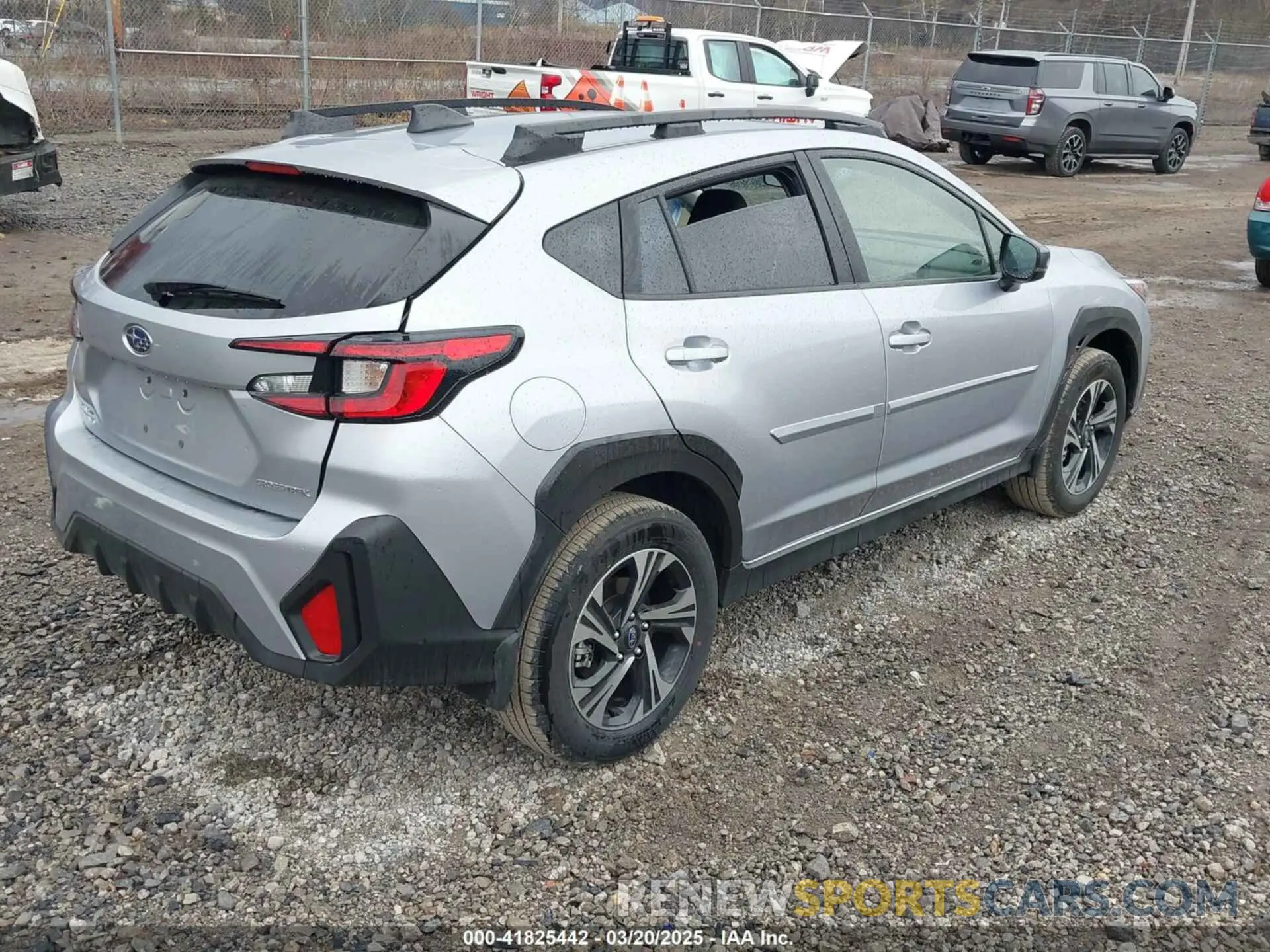 4 fotografías del automóvil dañado JF2GUADC7RH901248 SUBARU CROSSTREK 2024