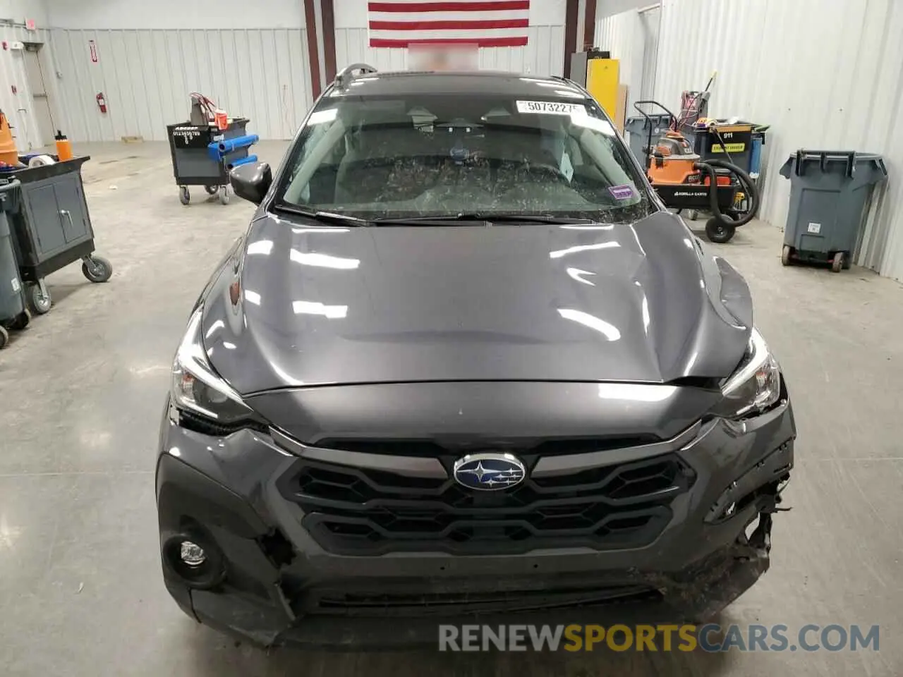 5 fotografías del automóvil dañado JF2GUADC8R8204378 SUBARU CROSSTREK 2024
