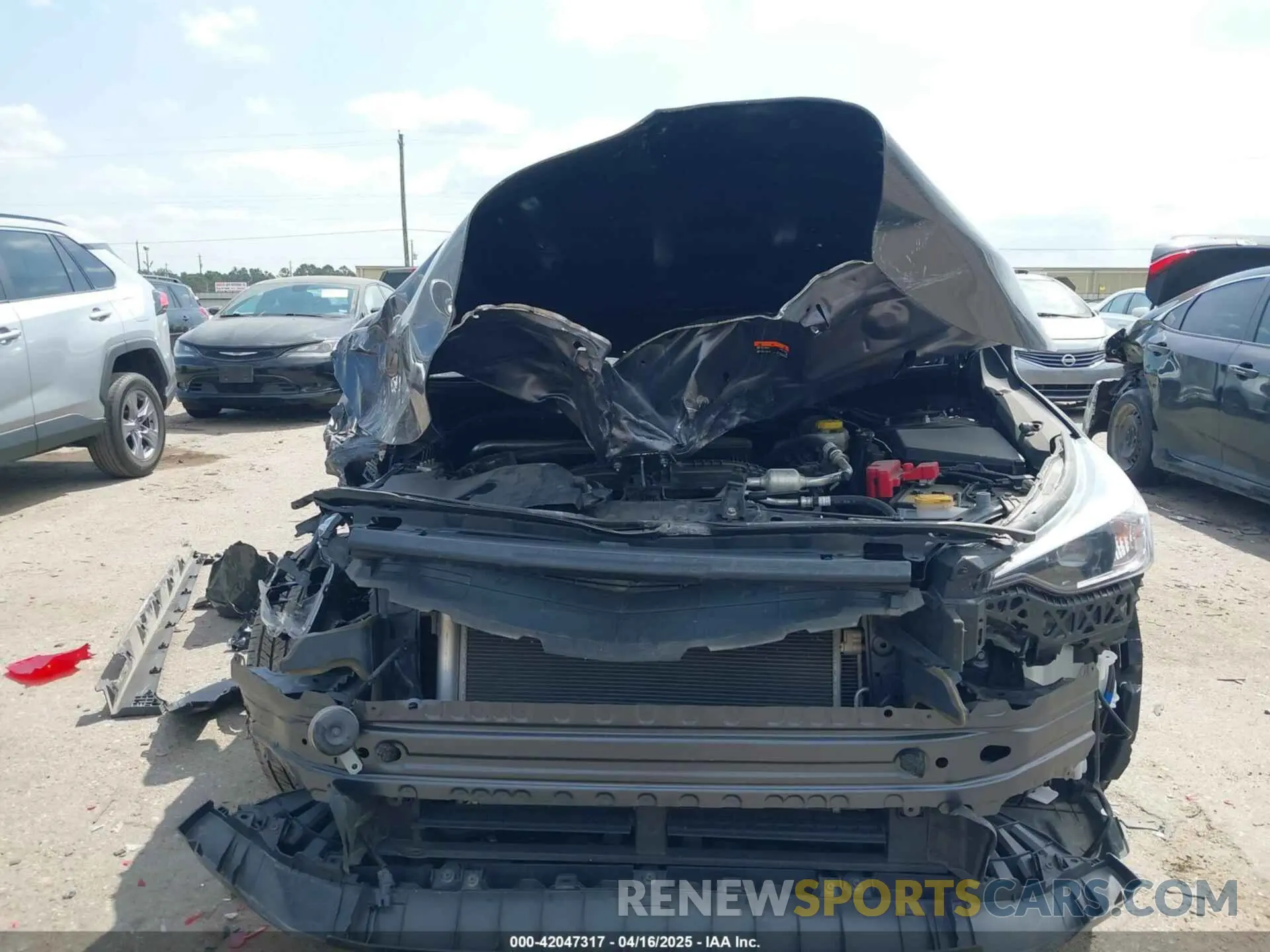 13 fotografías del automóvil dañado JF2GUADC8R8251085 SUBARU CROSSTREK 2024