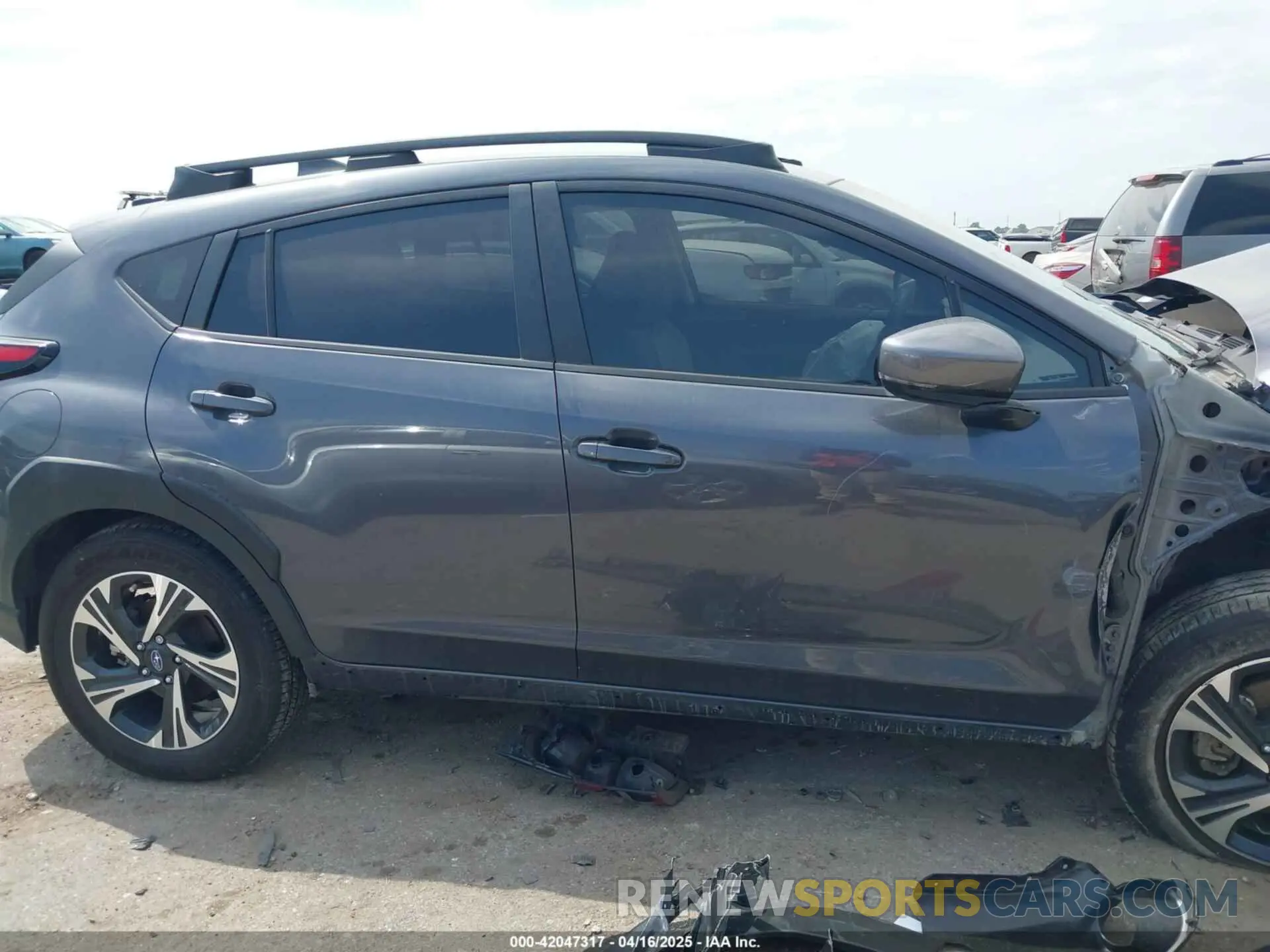 14 fotografías del automóvil dañado JF2GUADC8R8251085 SUBARU CROSSTREK 2024