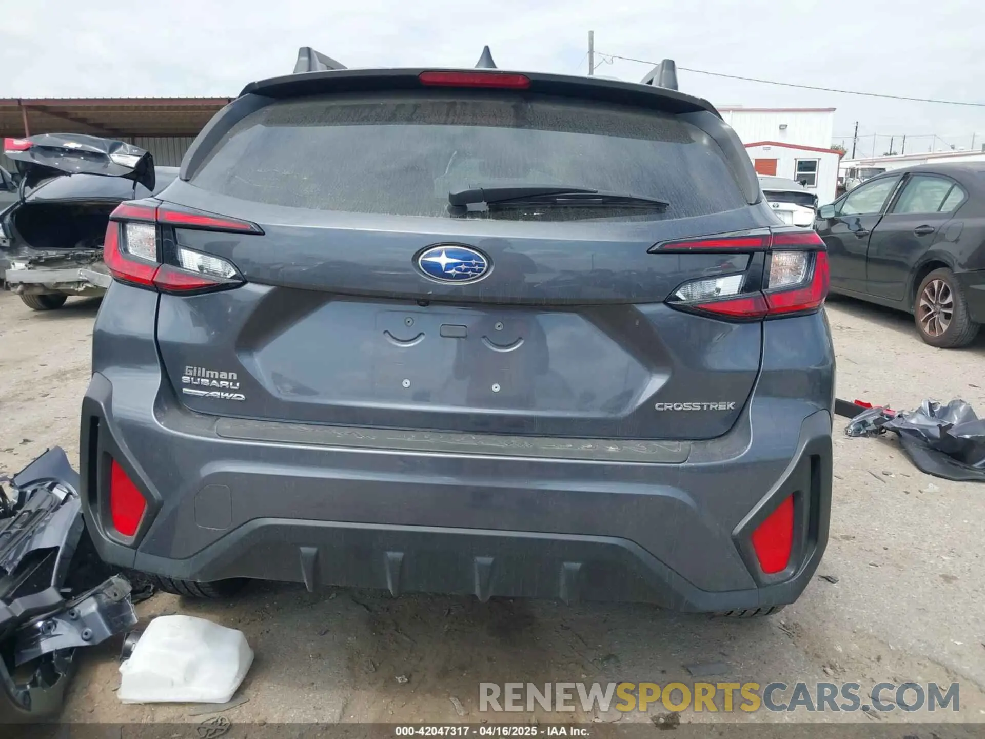 17 fotografías del automóvil dañado JF2GUADC8R8251085 SUBARU CROSSTREK 2024