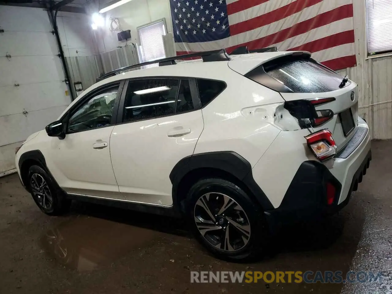 2 fotografías del automóvil dañado JF2GUADC8R8345922 SUBARU CROSSTREK 2024