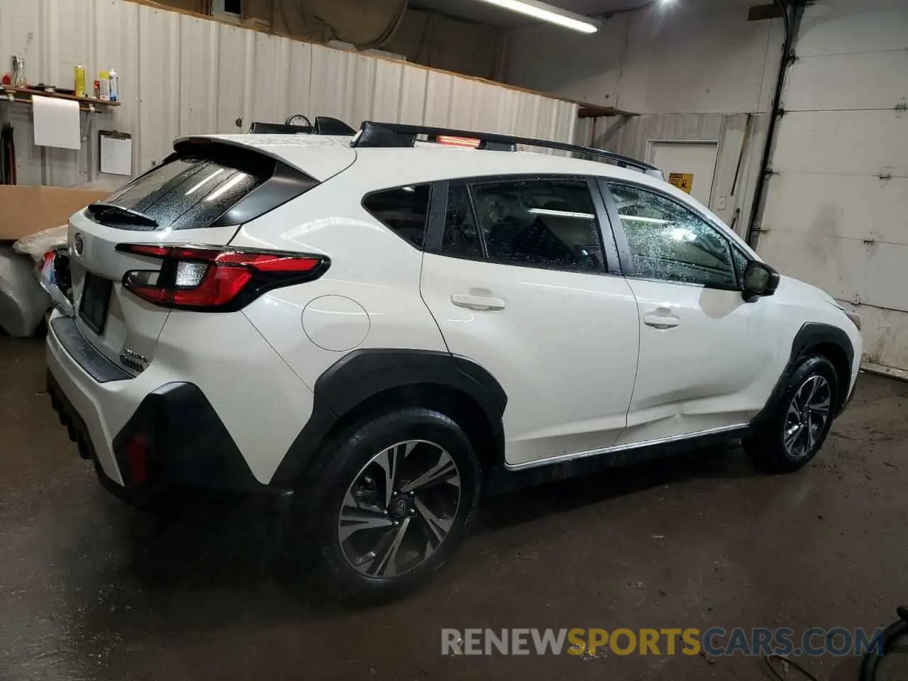 3 fotografías del automóvil dañado JF2GUADC8R8345922 SUBARU CROSSTREK 2024