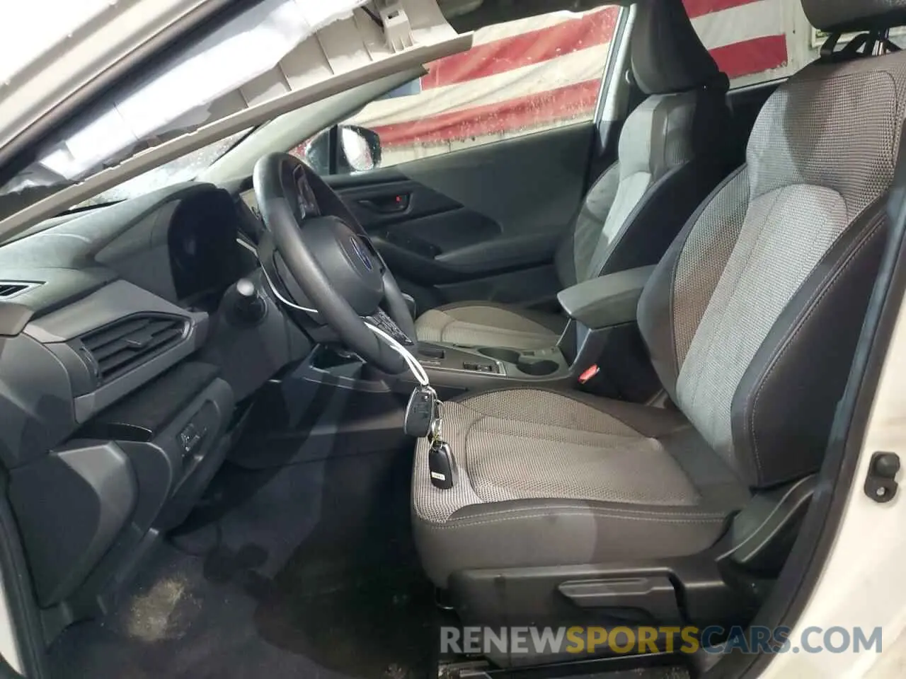 7 fotografías del automóvil dañado JF2GUADC8R8345922 SUBARU CROSSTREK 2024