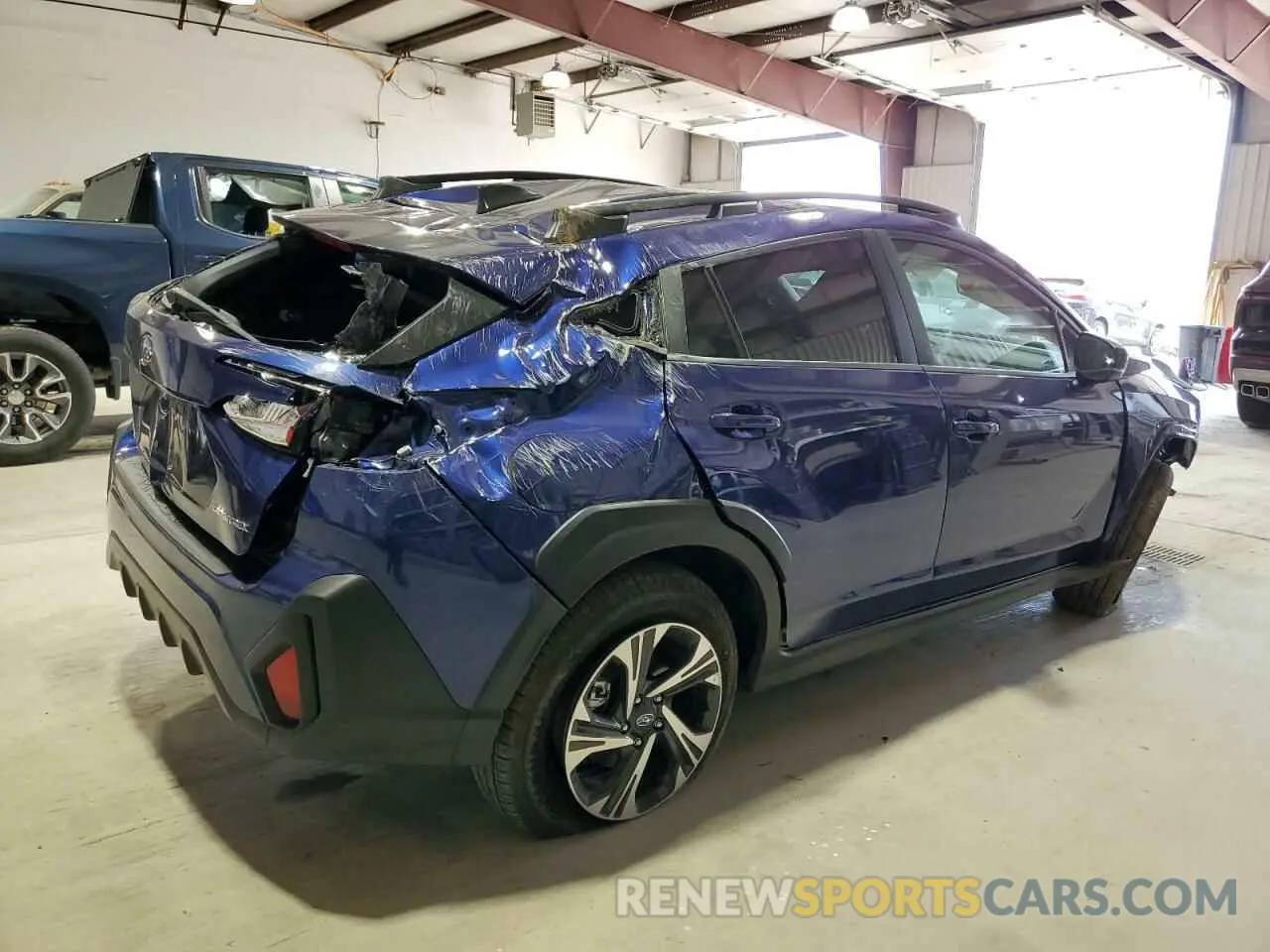 3 fotografías del automóvil dañado JF2GUADC8R8346021 SUBARU CROSSTREK 2024
