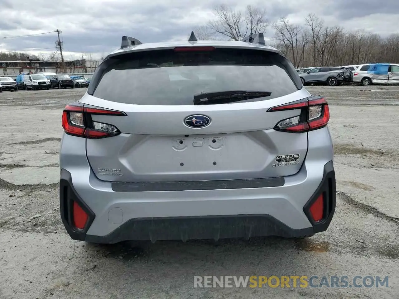 6 fotografías del automóvil dañado JF2GUADC8R8350084 SUBARU CROSSTREK 2024