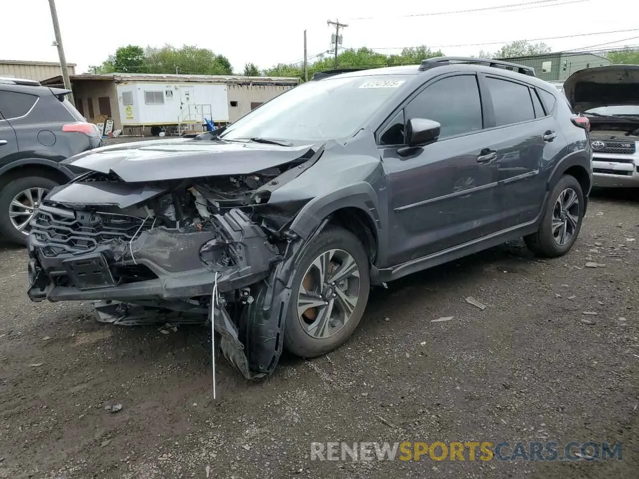 1 fotografías del automóvil dañado JF2GUADC8R8375325 SUBARU CROSSTREK 2024