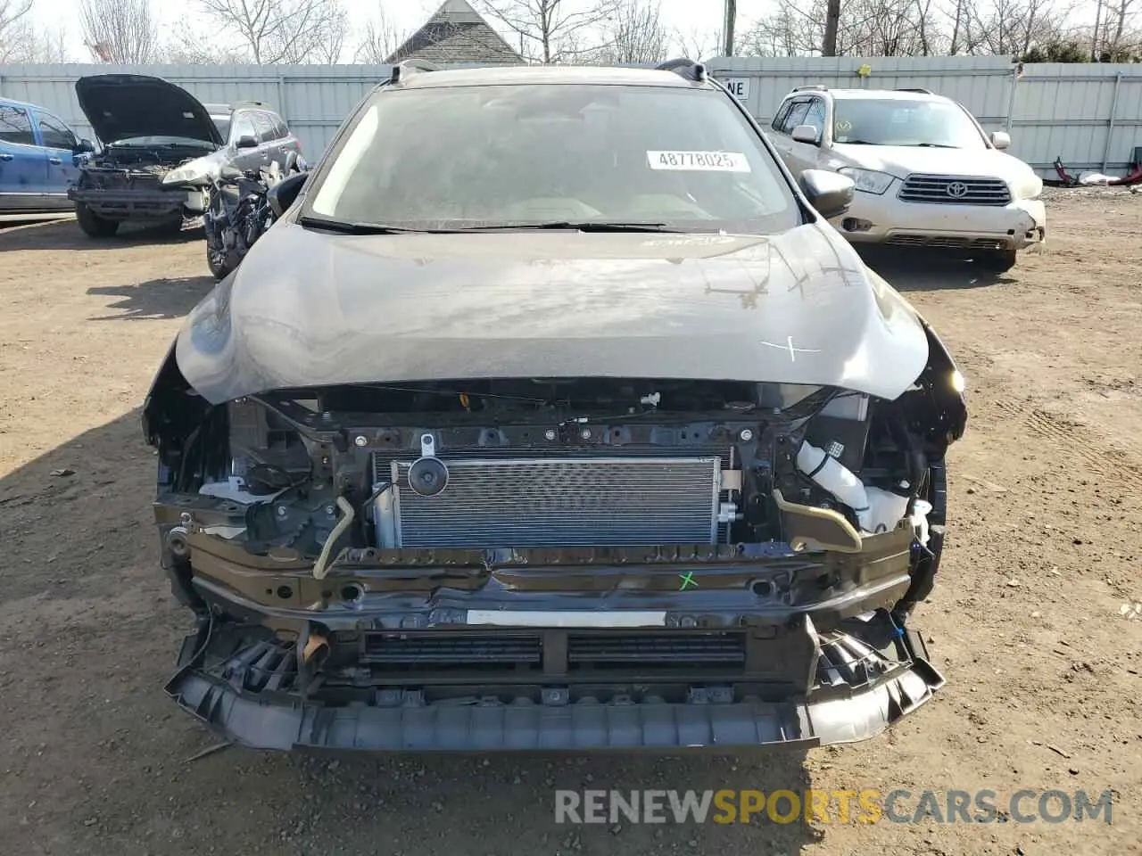 5 fotografías del automóvil dañado JF2GUADC8R8853419 SUBARU CROSSTREK 2024