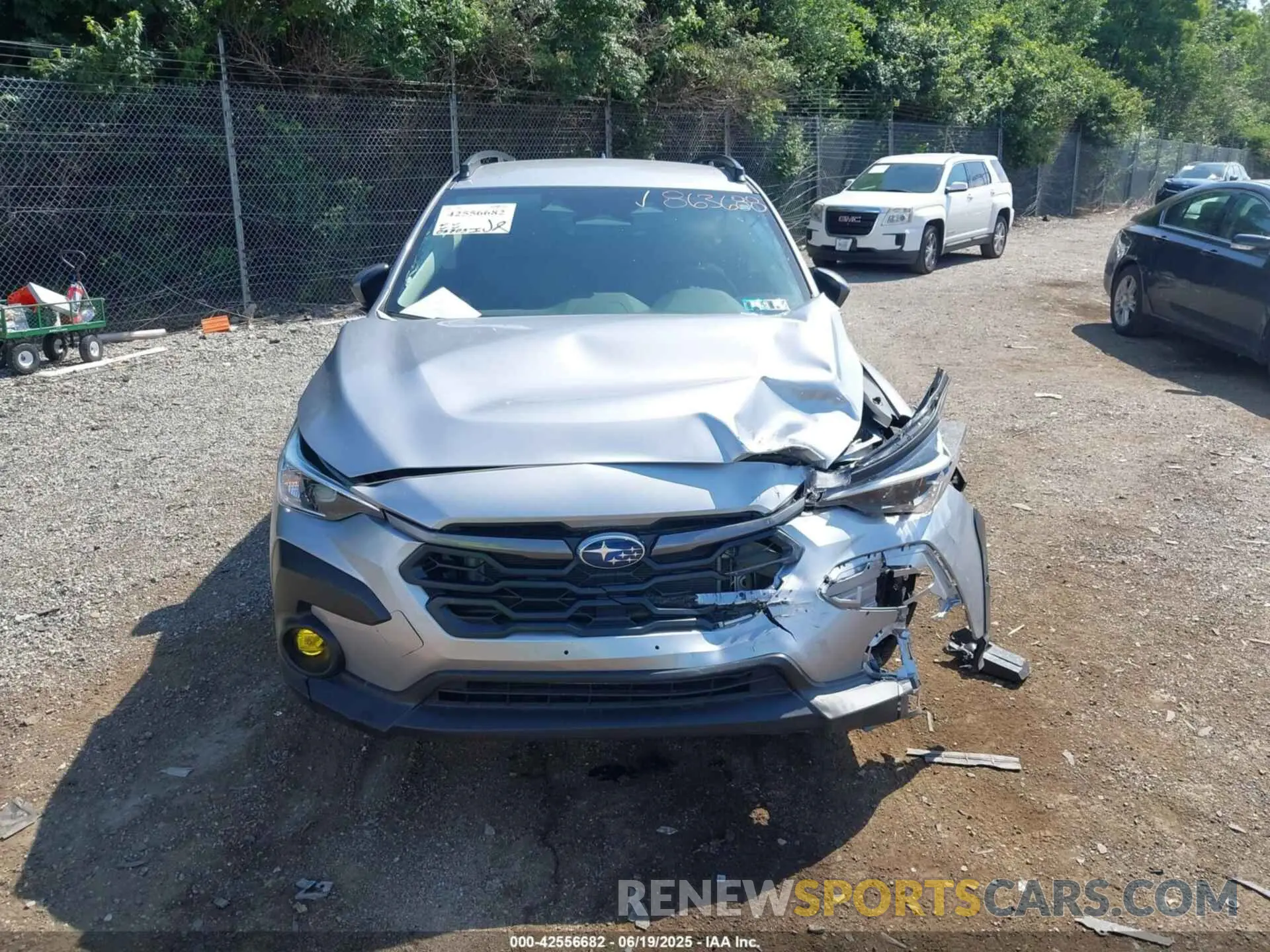12 fotografías del automóvil dañado JF2GUADC8R8863688 SUBARU CROSSTREK 2024