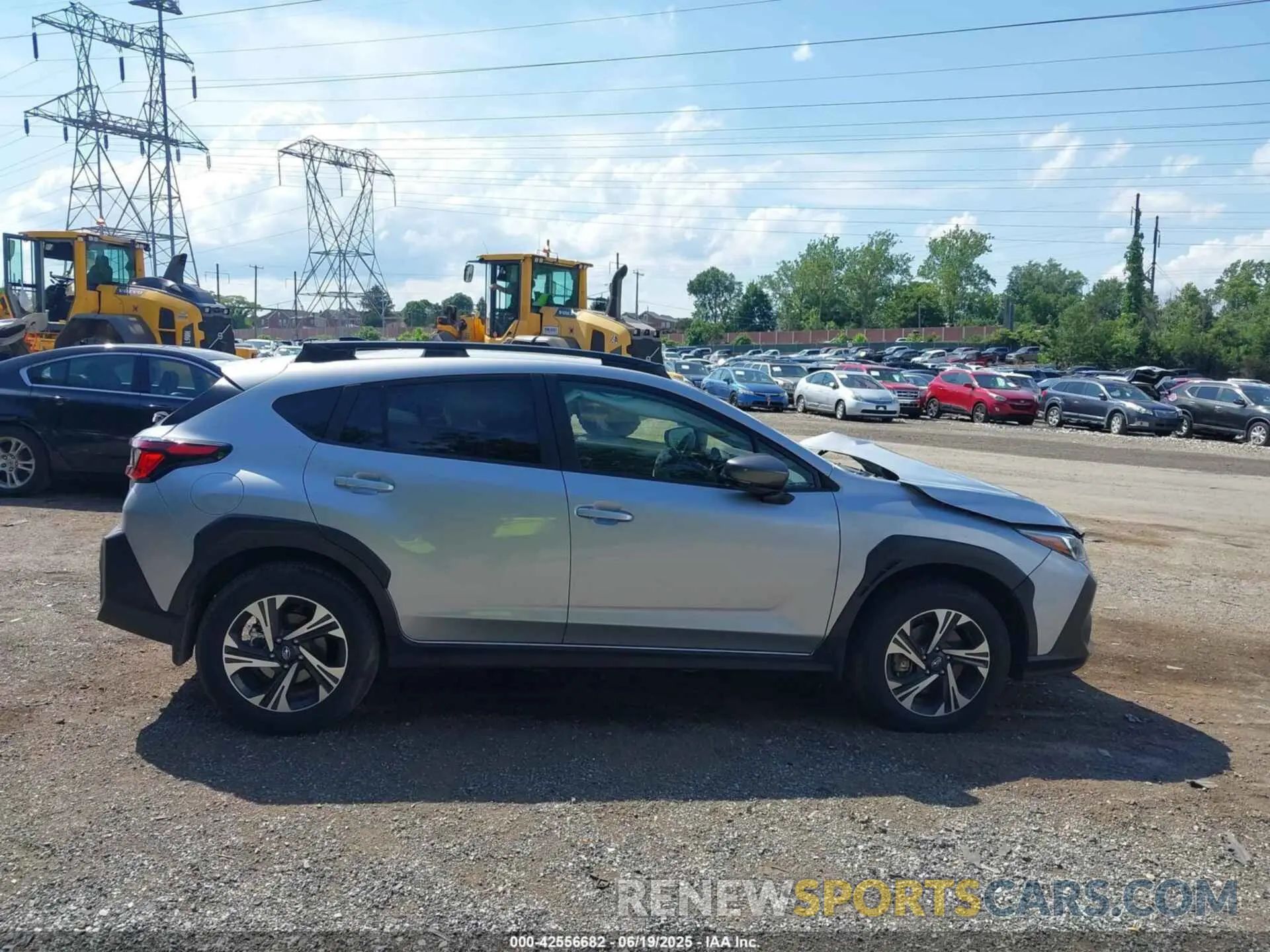 13 fotografías del automóvil dañado JF2GUADC8R8863688 SUBARU CROSSTREK 2024