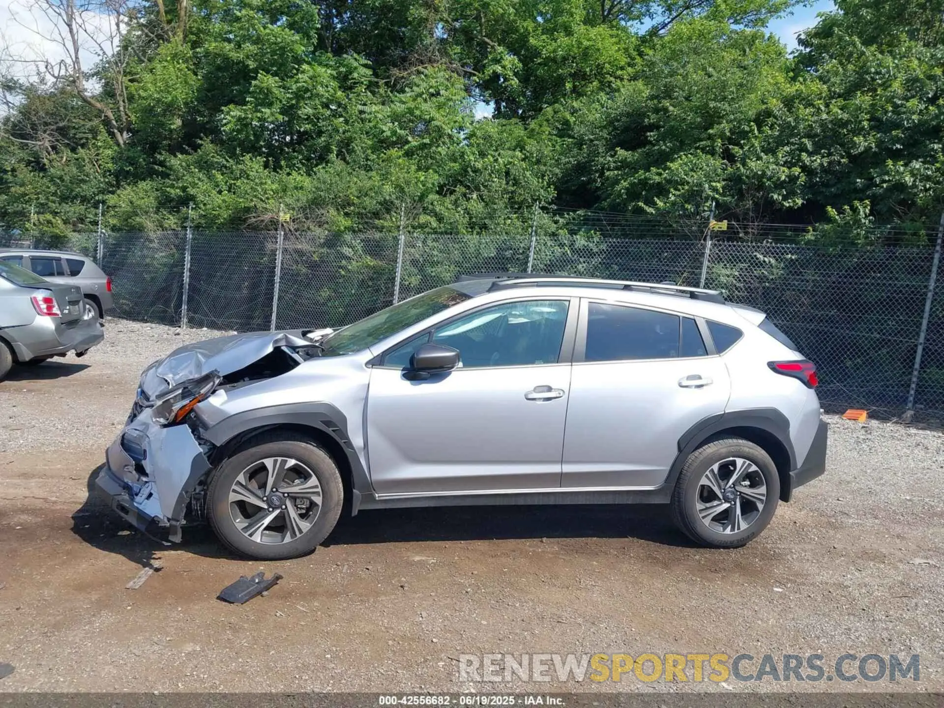 14 fotografías del automóvil dañado JF2GUADC8R8863688 SUBARU CROSSTREK 2024