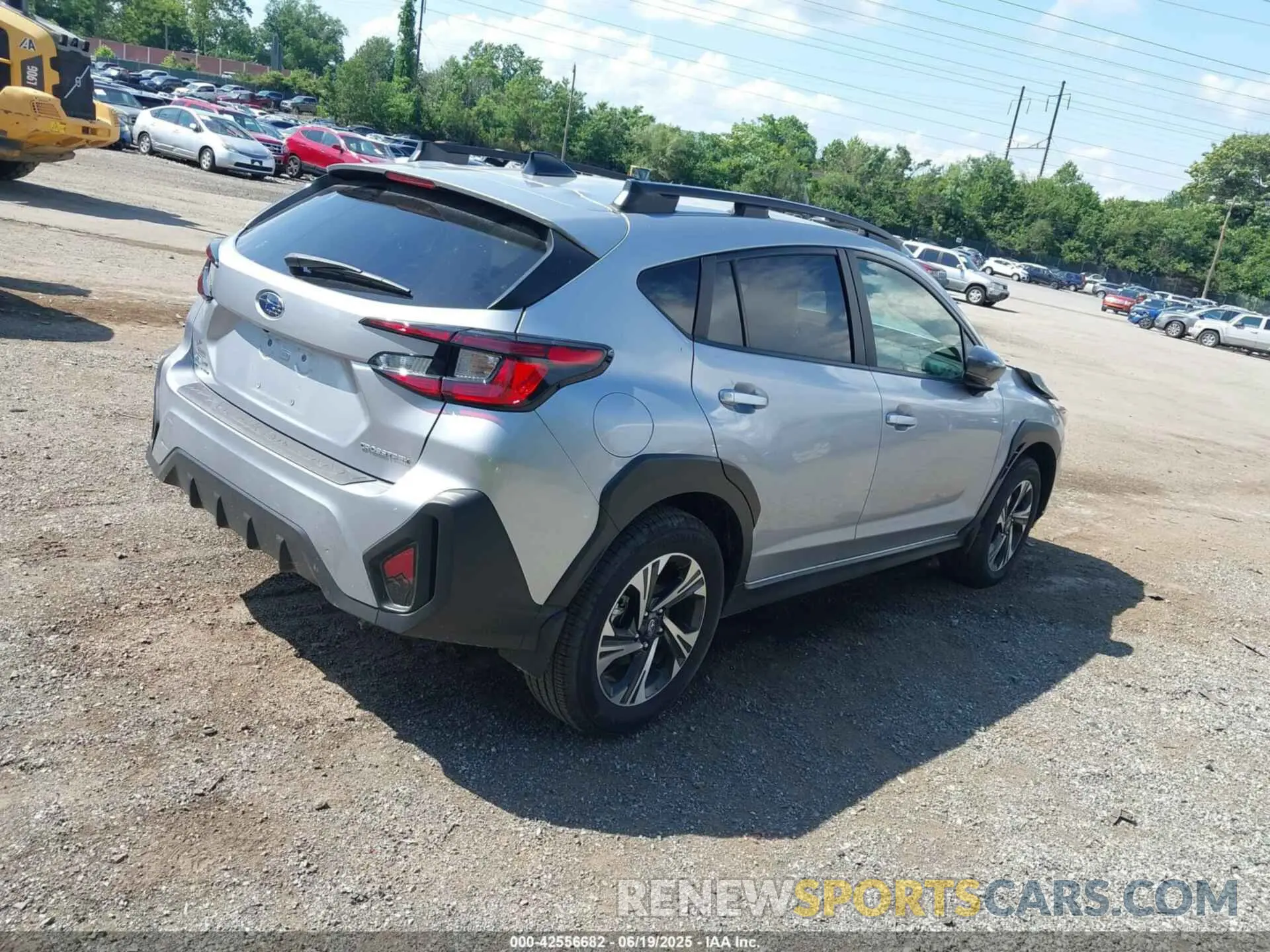 4 fotografías del automóvil dañado JF2GUADC8R8863688 SUBARU CROSSTREK 2024