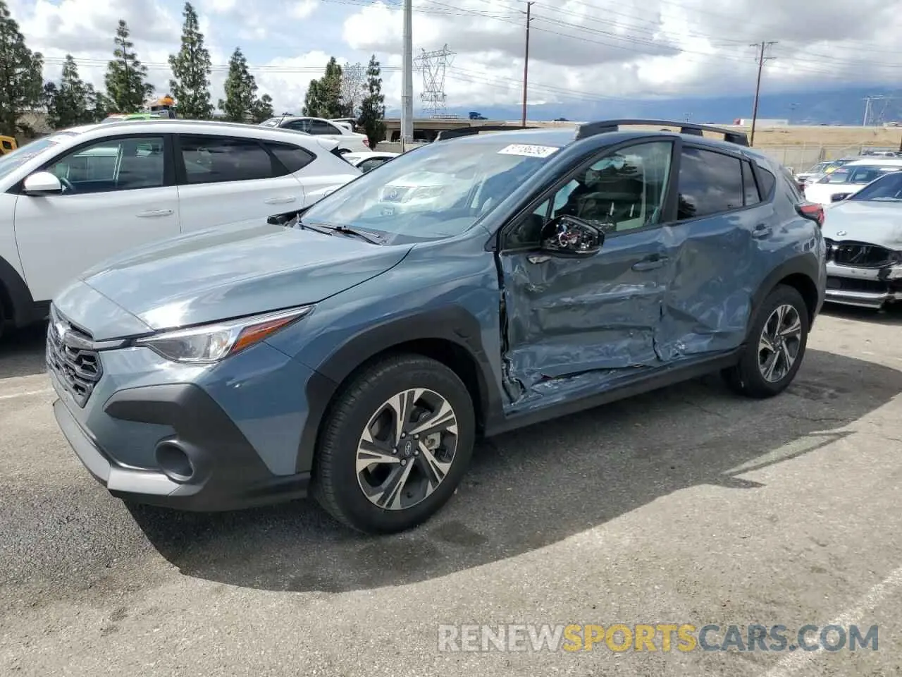 1 fotografías del automóvil dañado JF2GUADC8R8880572 SUBARU CROSSTREK 2024