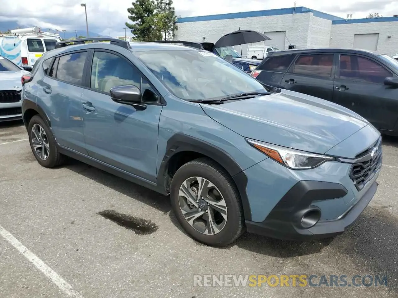 4 fotografías del automóvil dañado JF2GUADC8R8880572 SUBARU CROSSTREK 2024
