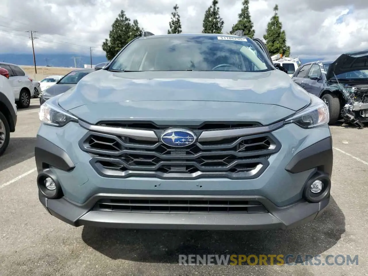 5 fotografías del automóvil dañado JF2GUADC8R8880572 SUBARU CROSSTREK 2024
