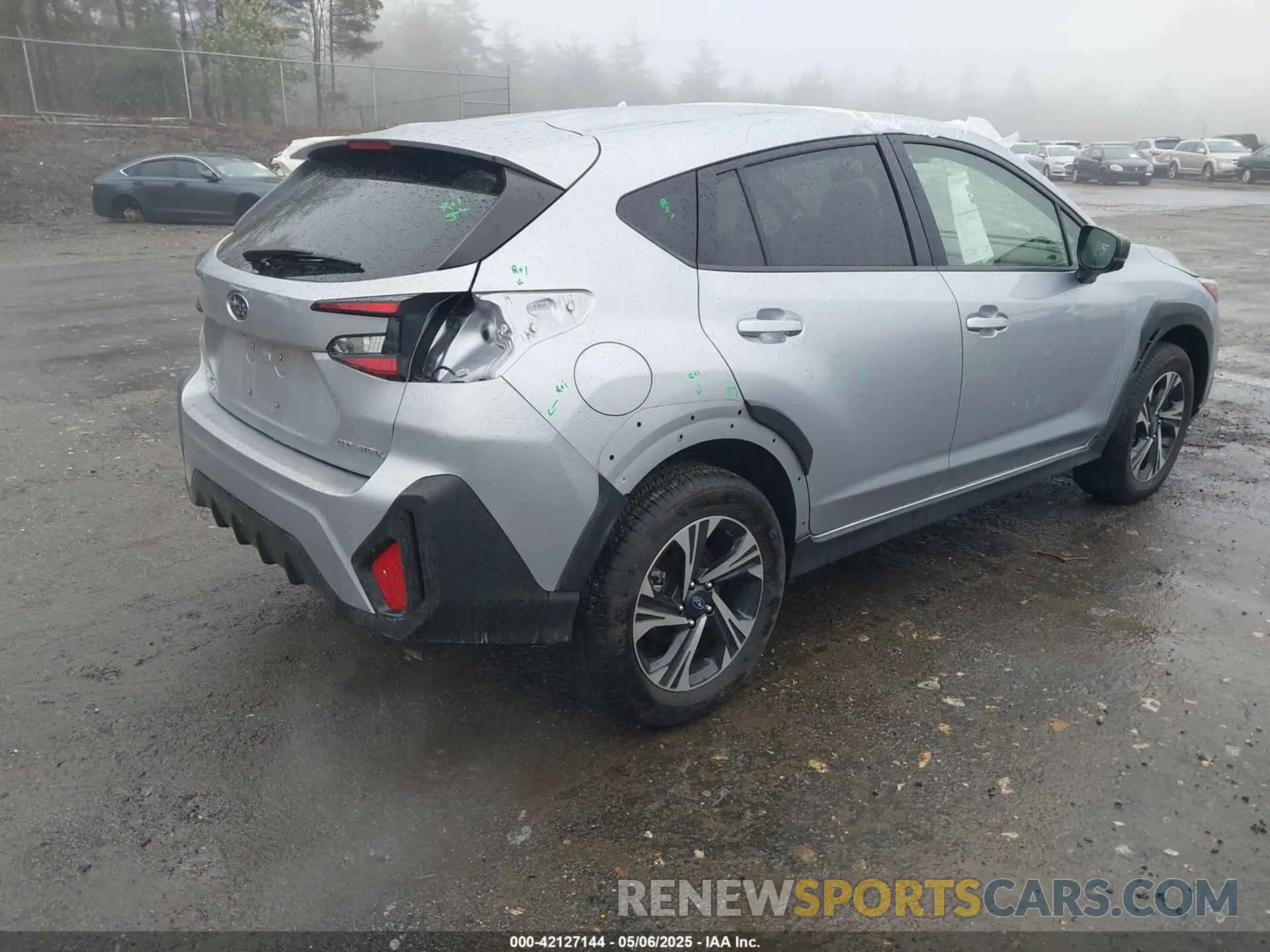 4 fotografías del automóvil dañado JF2GUADC8RH220645 SUBARU CROSSTREK 2024