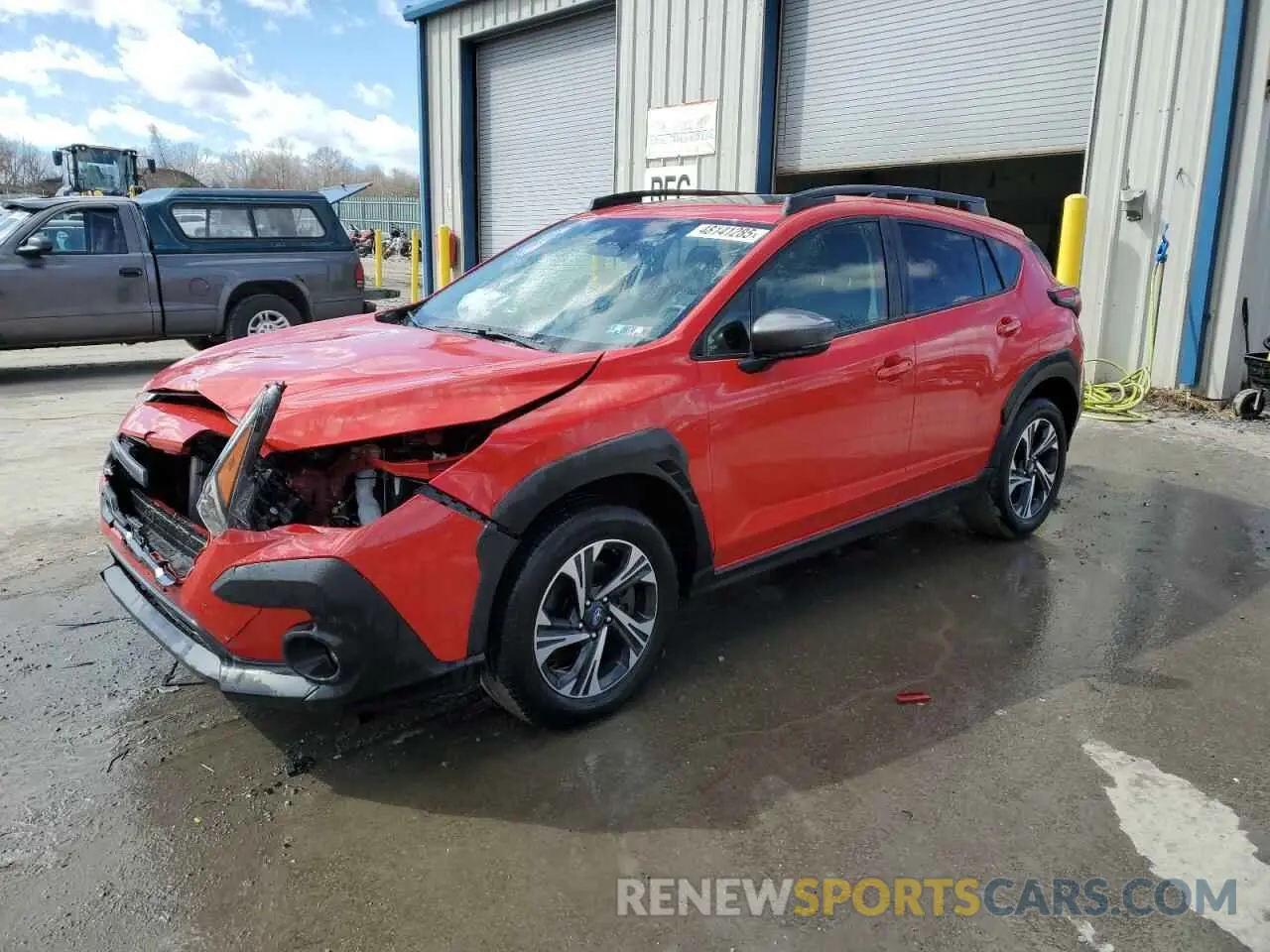 1 fotografías del automóvil dañado JF2GUADC8RH296351 SUBARU CROSSTREK 2024