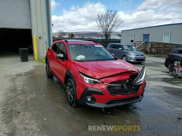 14 fotografías del automóvil dañado JF2GUADC8RH296351 SUBARU CROSSTREK 2024