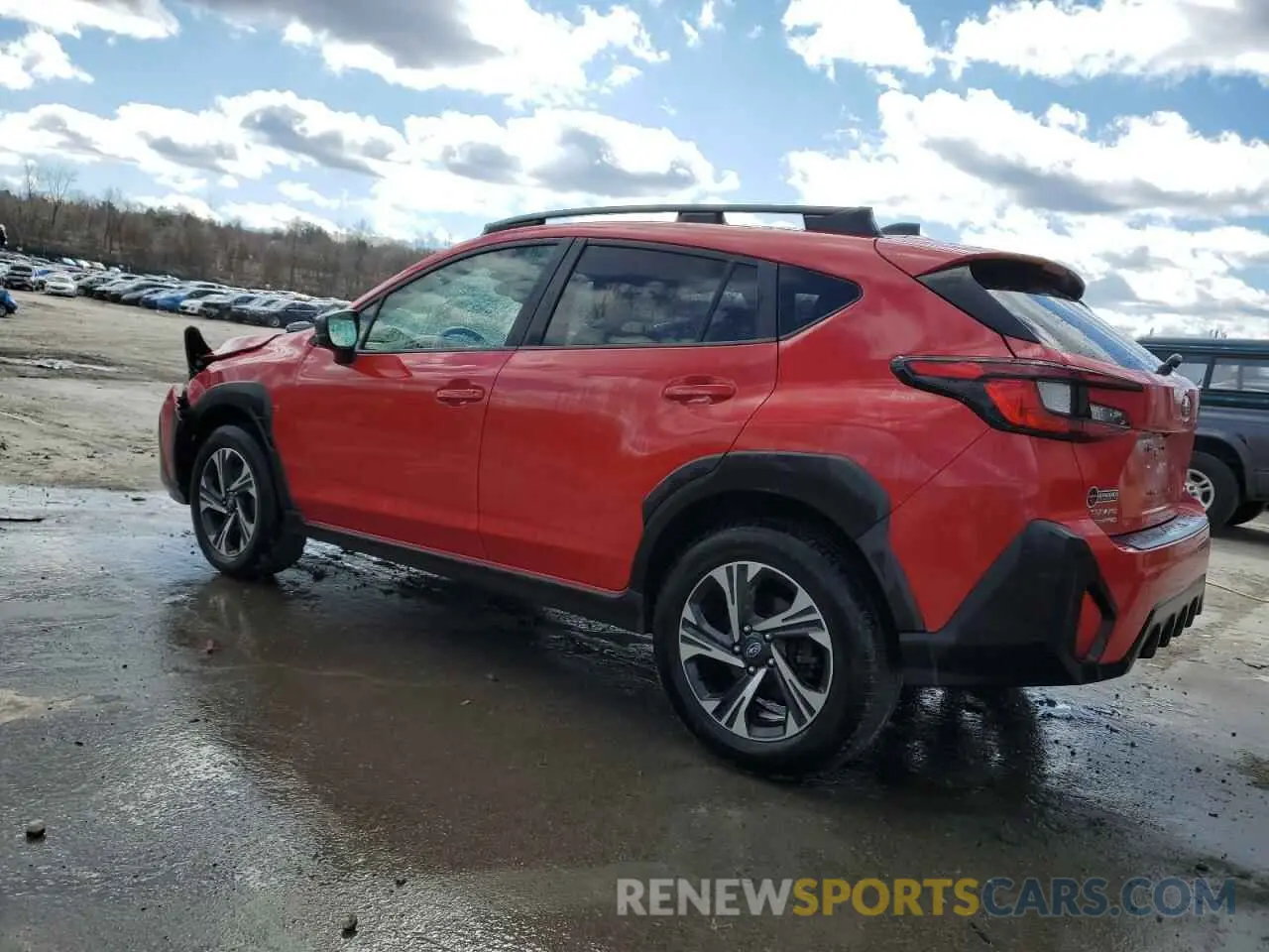 2 fotografías del automóvil dañado JF2GUADC8RH296351 SUBARU CROSSTREK 2024