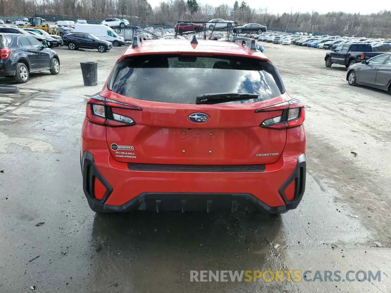 6 fotografías del automóvil dañado JF2GUADC8RH296351 SUBARU CROSSTREK 2024