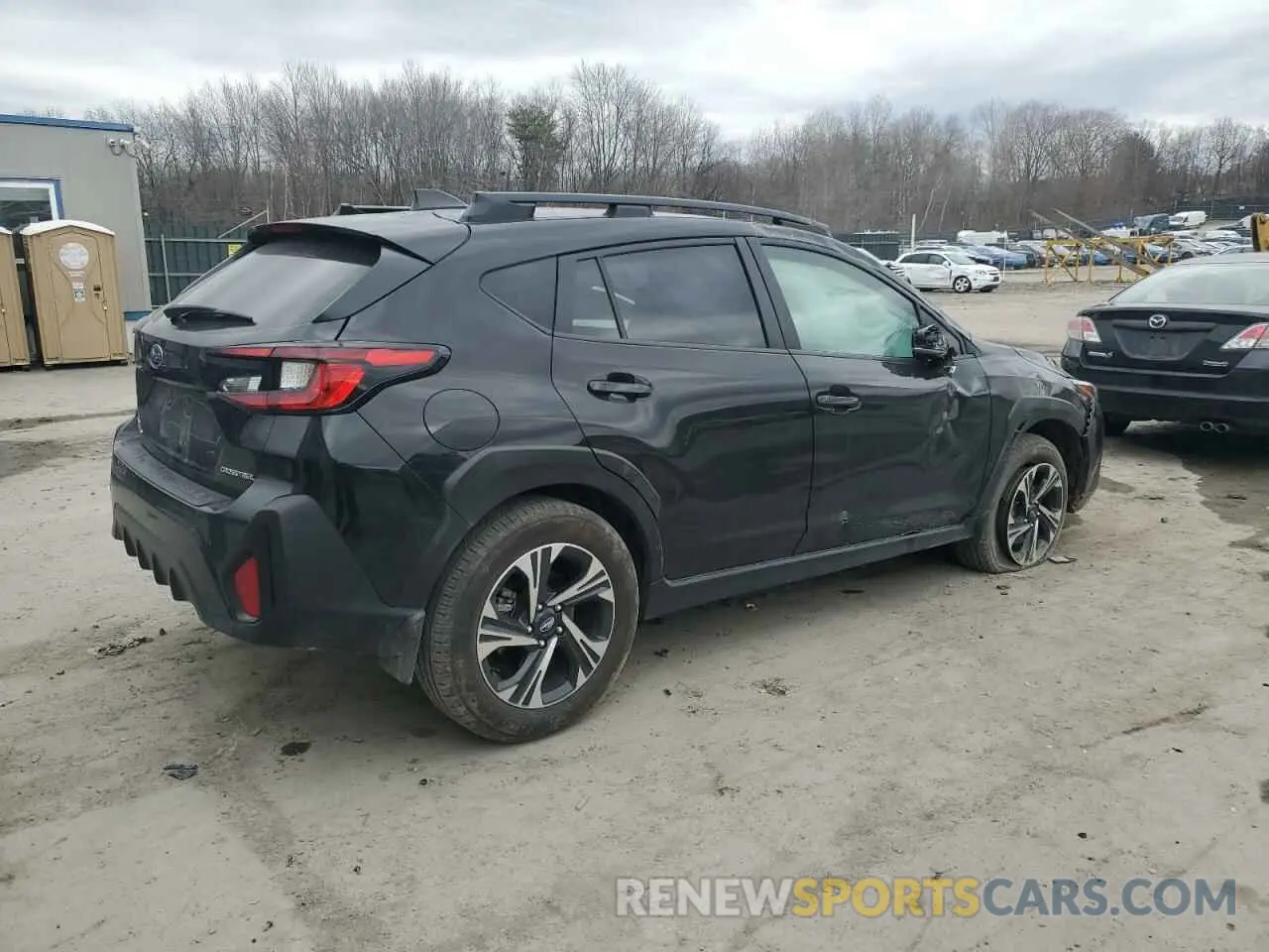 3 fotografías del automóvil dañado JF2GUADC8RH300110 SUBARU CROSSTREK 2024