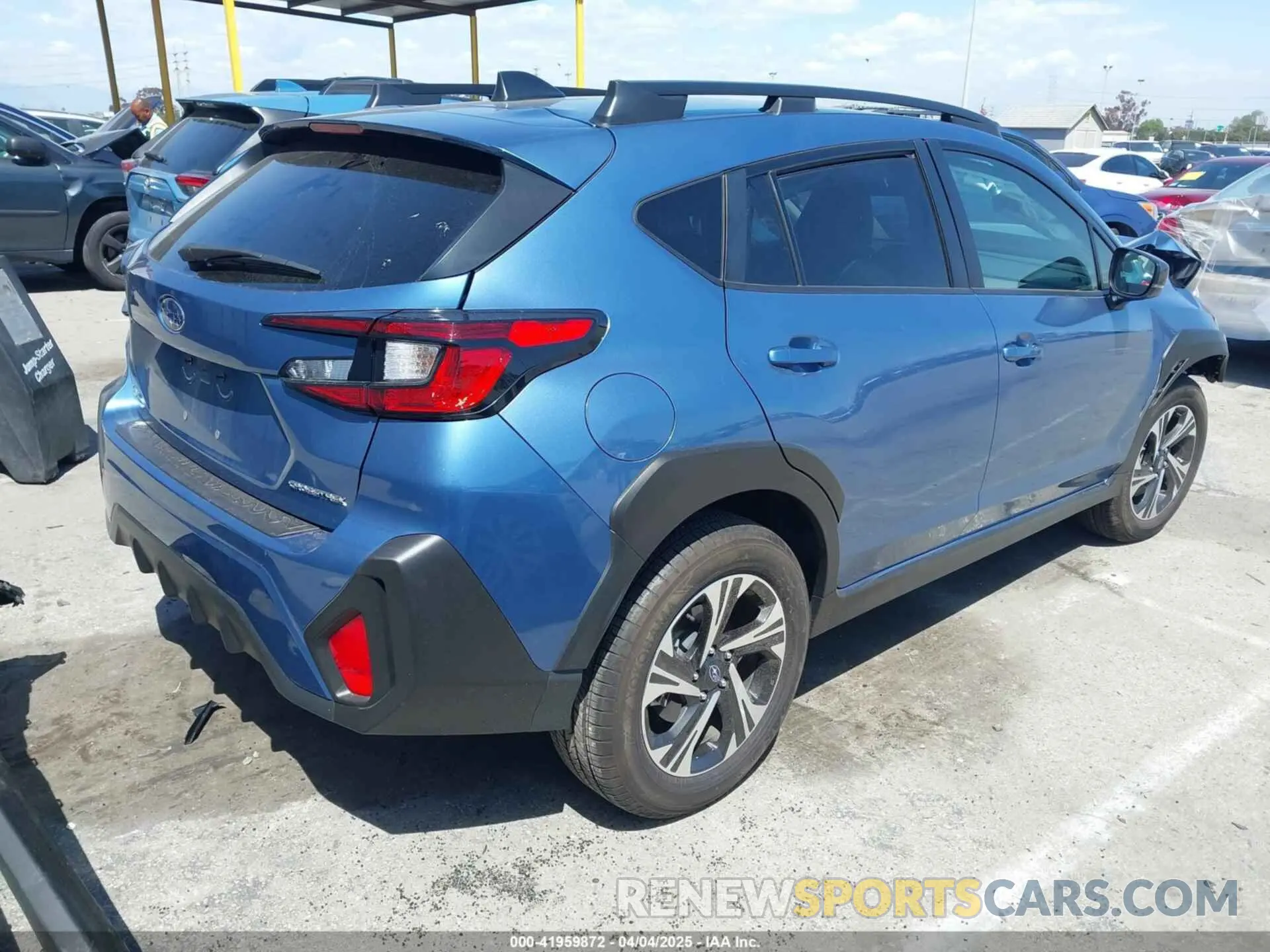 4 fotografías del automóvil dañado JF2GUADC8RH333074 SUBARU CROSSTREK 2024