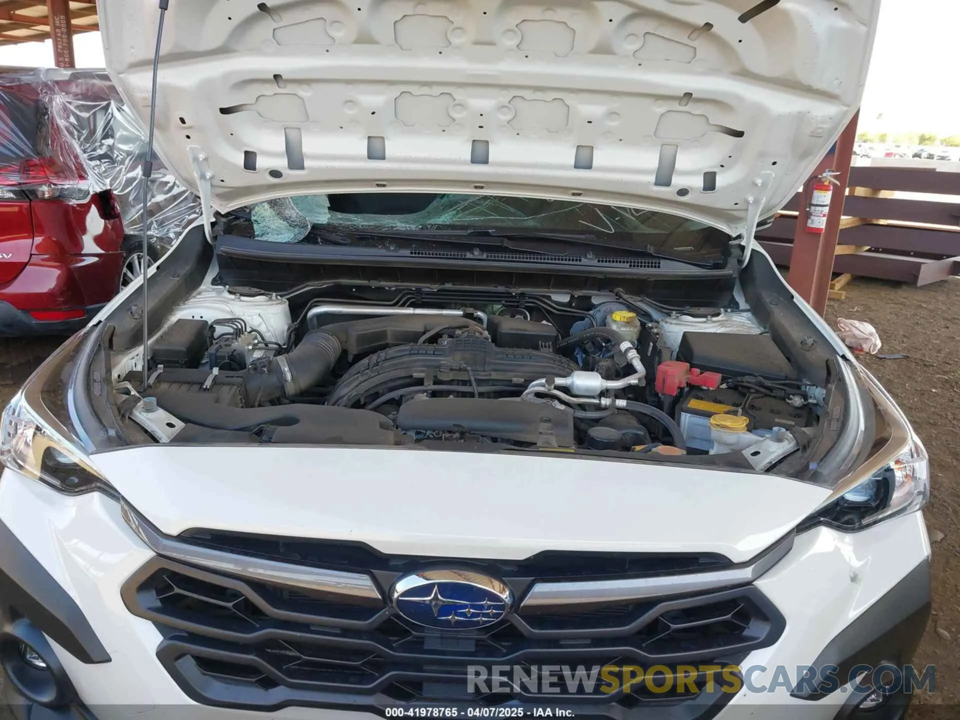 10 fotografías del automóvil dañado JF2GUADC8RH371288 SUBARU CROSSTREK 2024