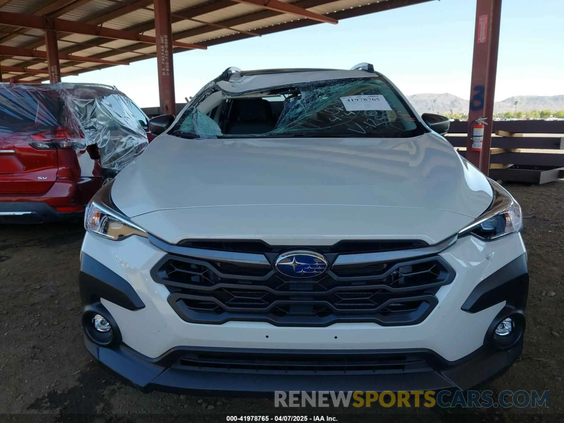 6 fotografías del automóvil dañado JF2GUADC8RH371288 SUBARU CROSSTREK 2024