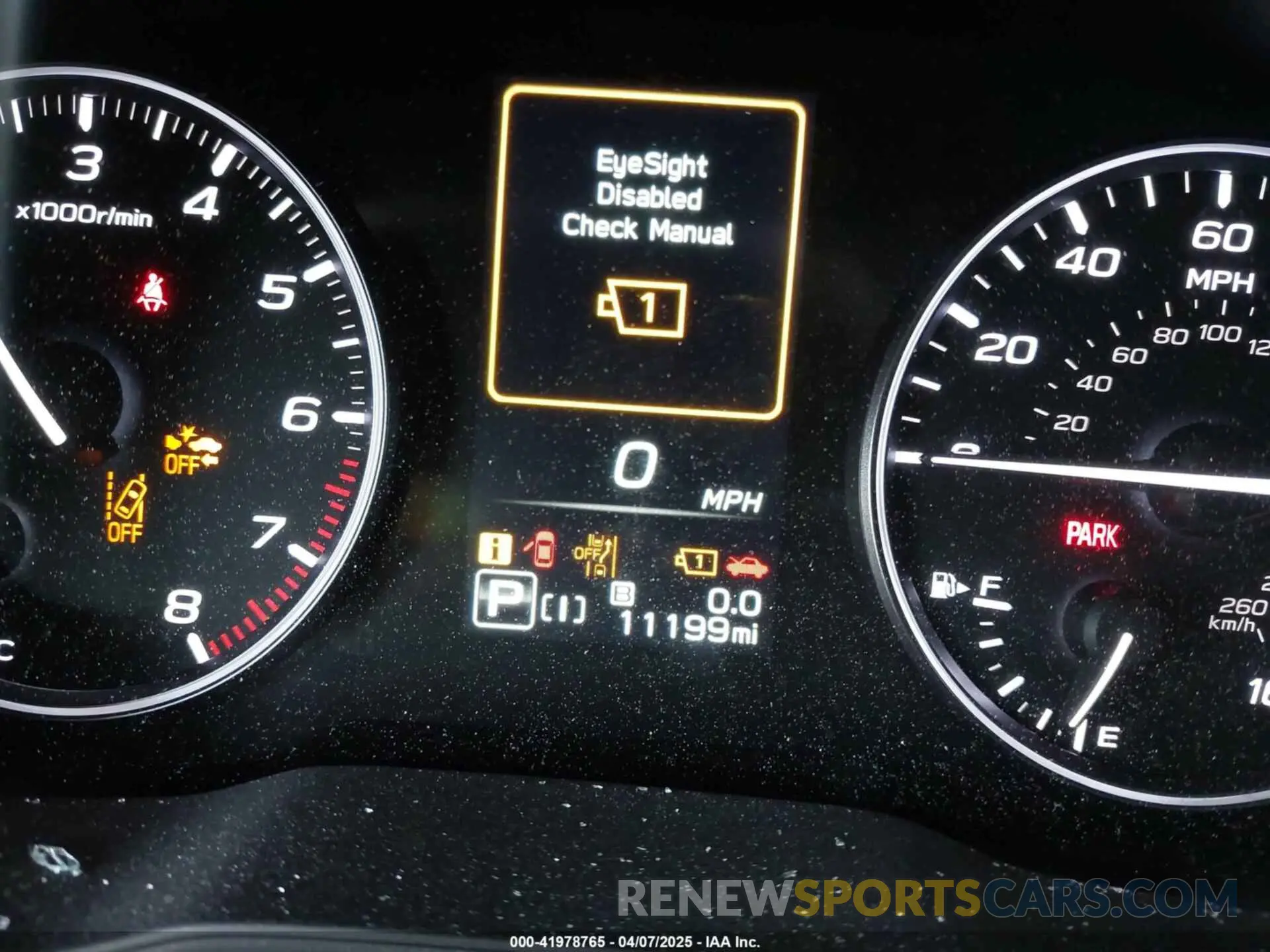 7 fotografías del automóvil dañado JF2GUADC8RH371288 SUBARU CROSSTREK 2024