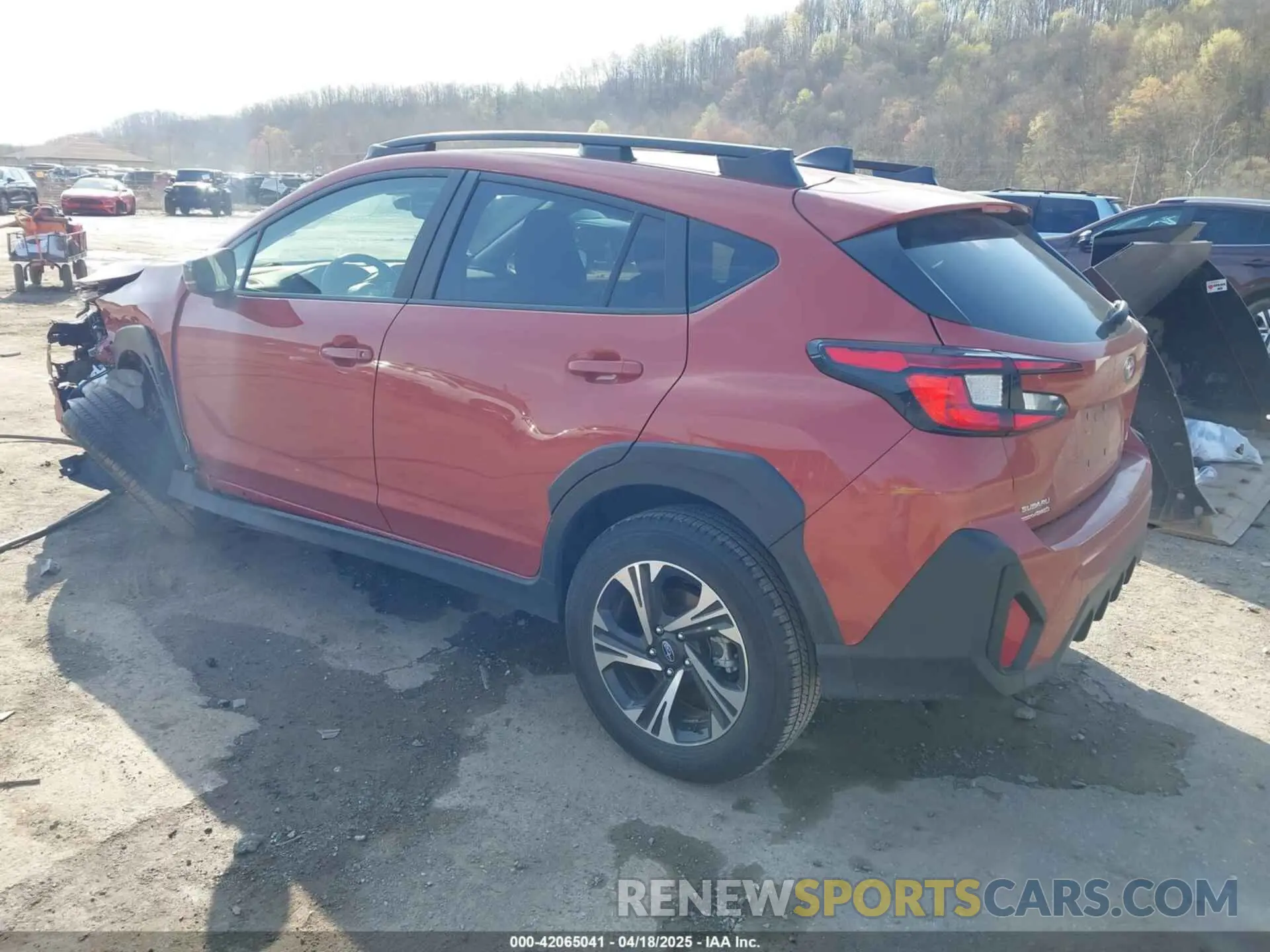 3 fotografías del automóvil dañado JF2GUADC8RH882175 SUBARU CROSSTREK 2024