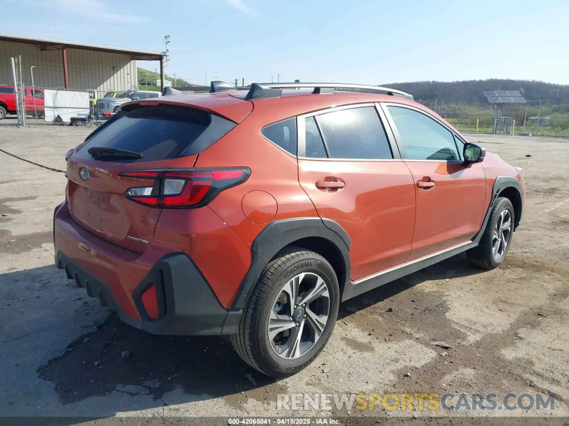 4 fotografías del automóvil dañado JF2GUADC8RH882175 SUBARU CROSSTREK 2024
