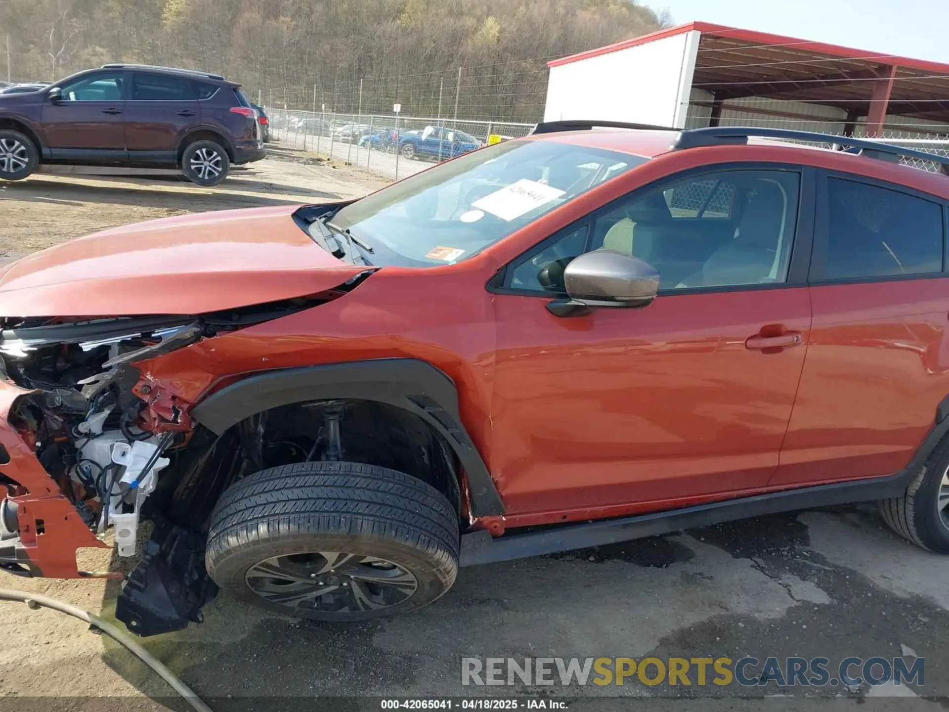 6 fotografías del automóvil dañado JF2GUADC8RH882175 SUBARU CROSSTREK 2024