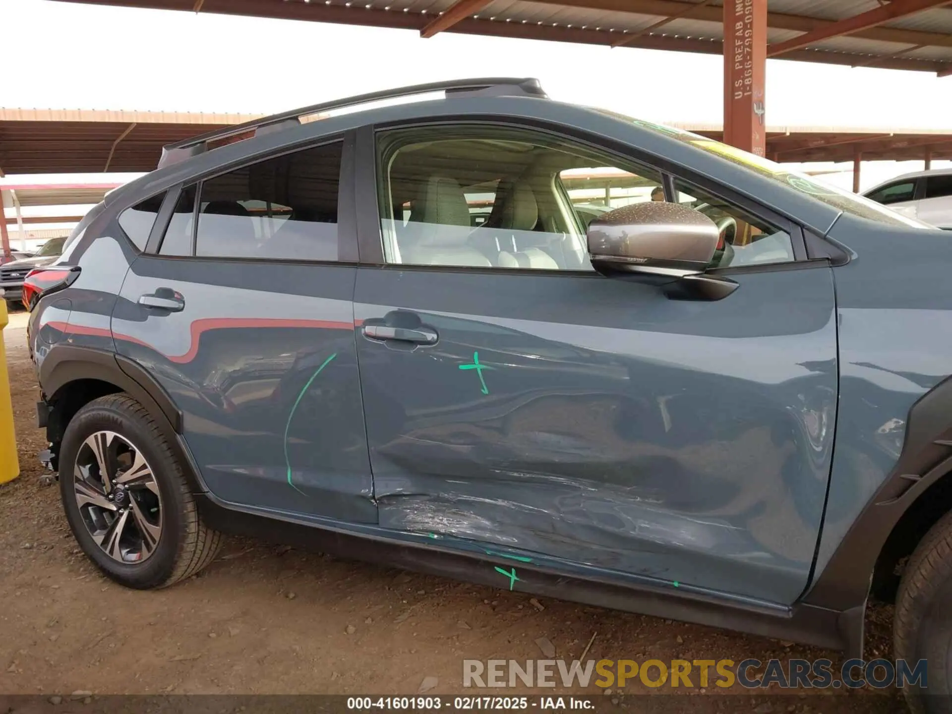 14 fotografías del automóvil dañado JF2GUADC8RH918379 SUBARU CROSSTREK 2024