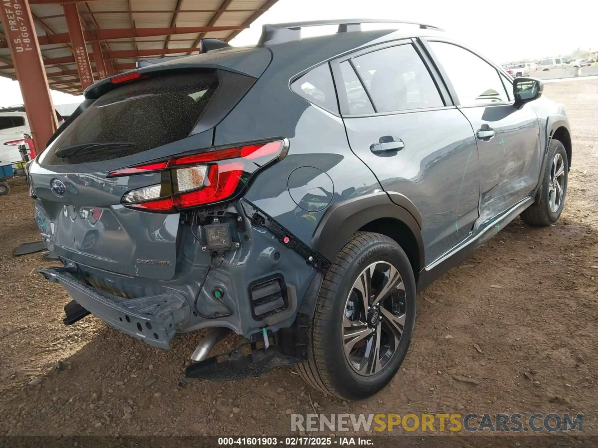 4 fotografías del automóvil dañado JF2GUADC8RH918379 SUBARU CROSSTREK 2024