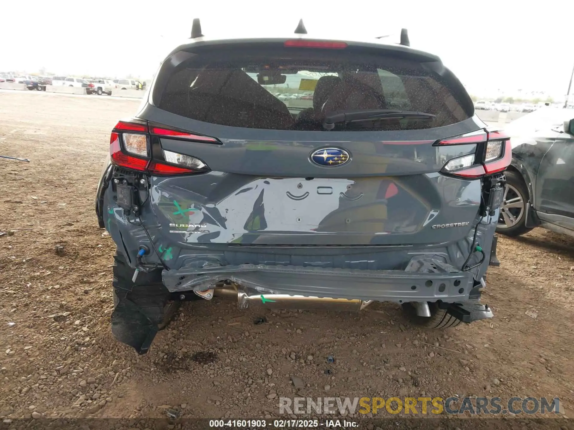 6 fotografías del automóvil dañado JF2GUADC8RH918379 SUBARU CROSSTREK 2024