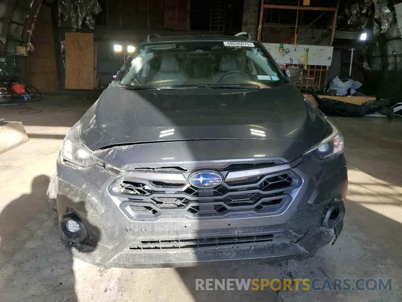 5 fotografías del automóvil dañado JF2GUADC9R8233789 SUBARU CROSSTREK 2024