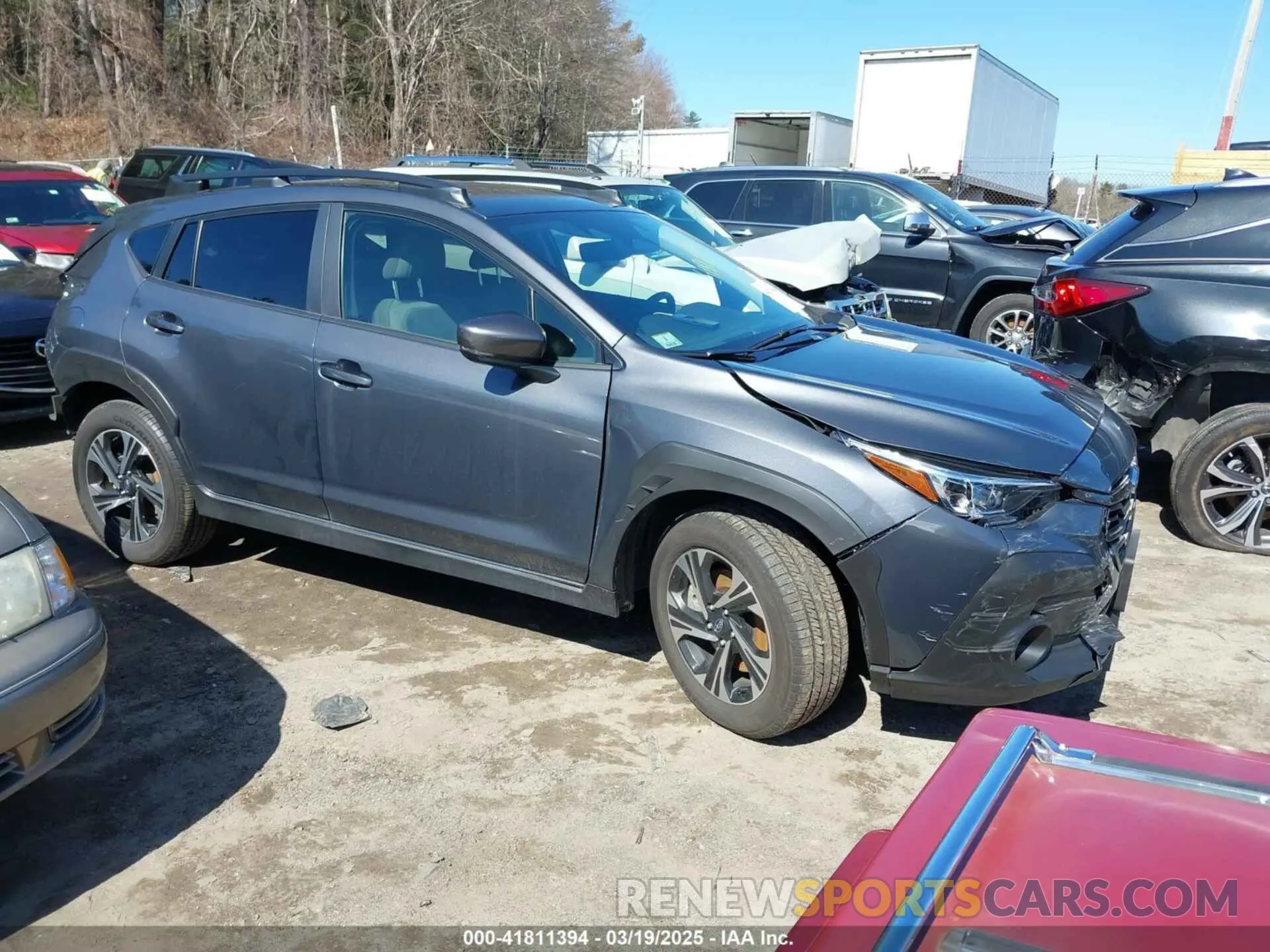 1 fotografías del automóvil dañado JF2GUADC9R8339076 SUBARU CROSSTREK 2024