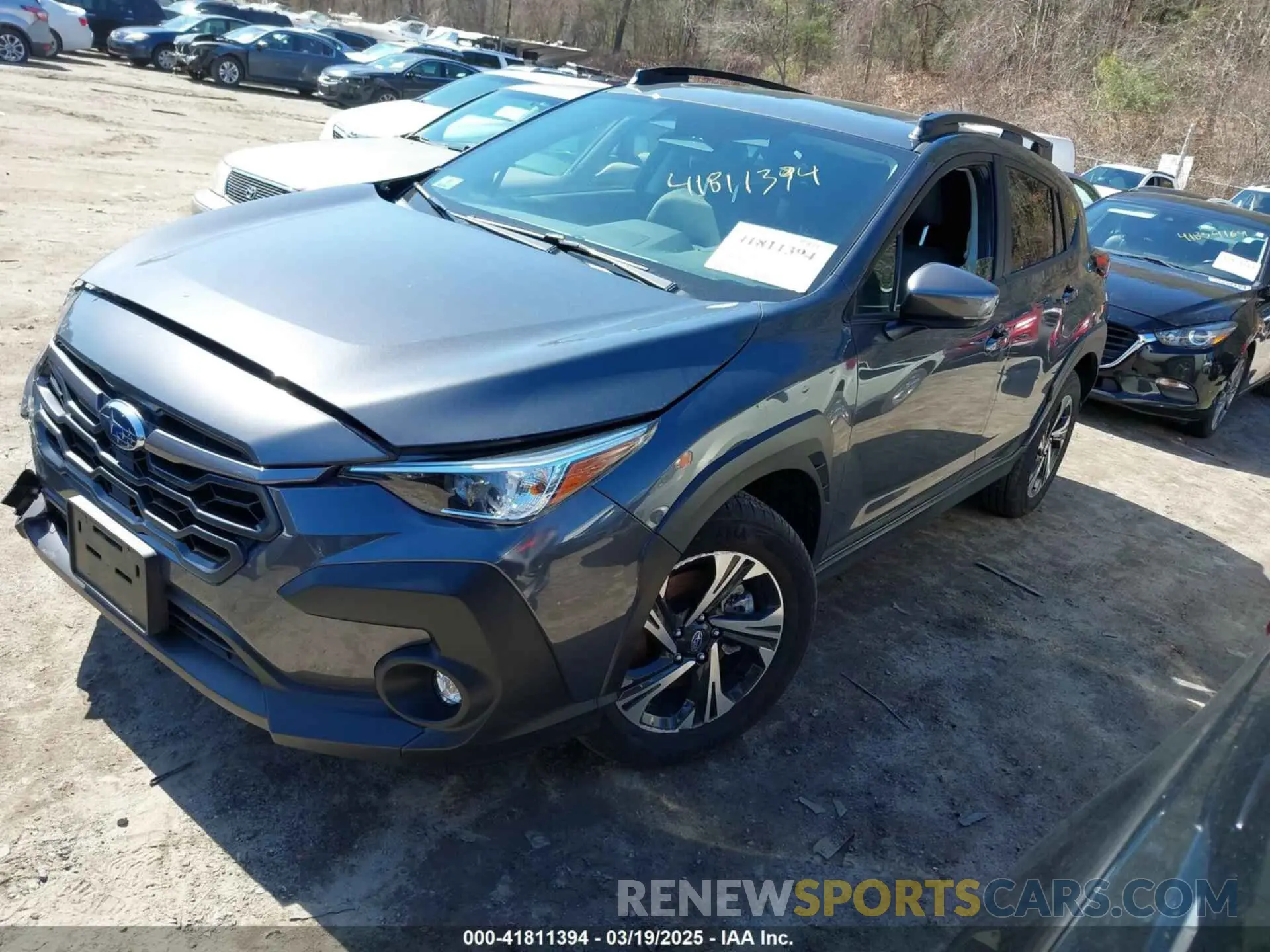 4 fotografías del automóvil dañado JF2GUADC9R8339076 SUBARU CROSSTREK 2024