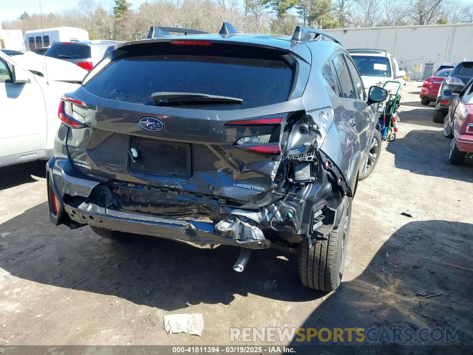 6 fotografías del automóvil dañado JF2GUADC9R8339076 SUBARU CROSSTREK 2024