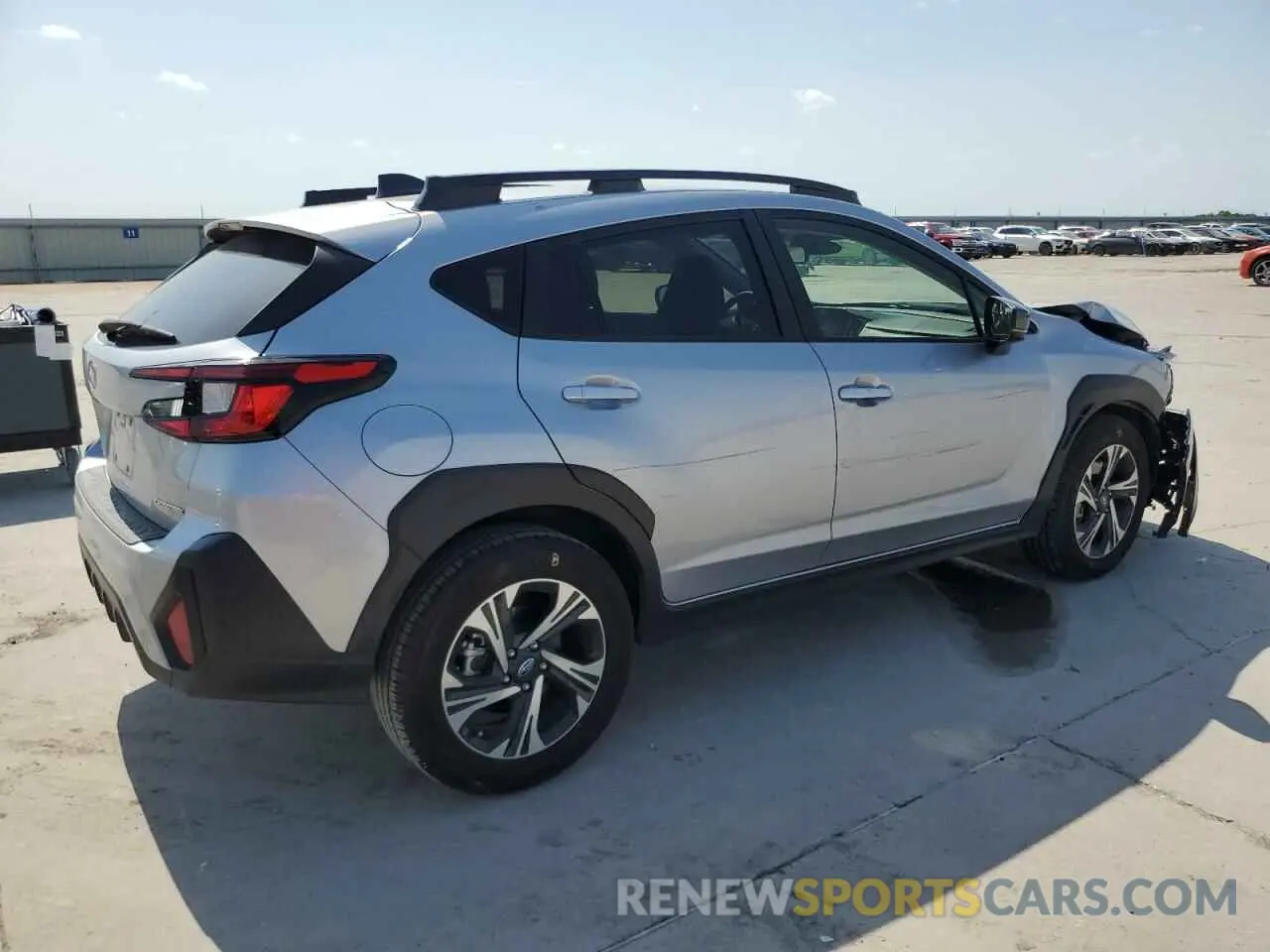 3 fotografías del automóvil dañado JF2GUADC9R8371820 SUBARU CROSSTREK 2024