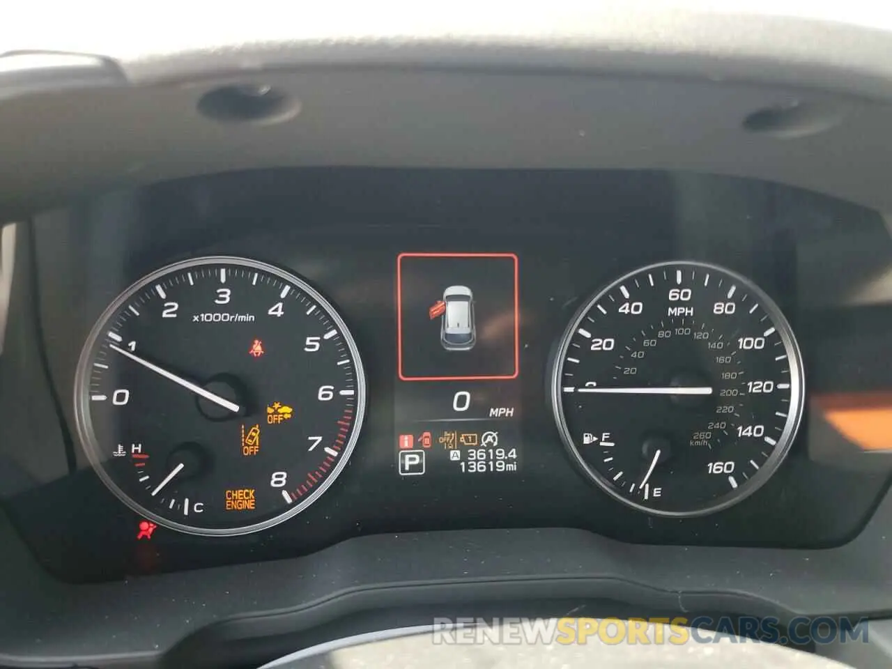 9 fotografías del automóvil dañado JF2GUADC9R8371820 SUBARU CROSSTREK 2024