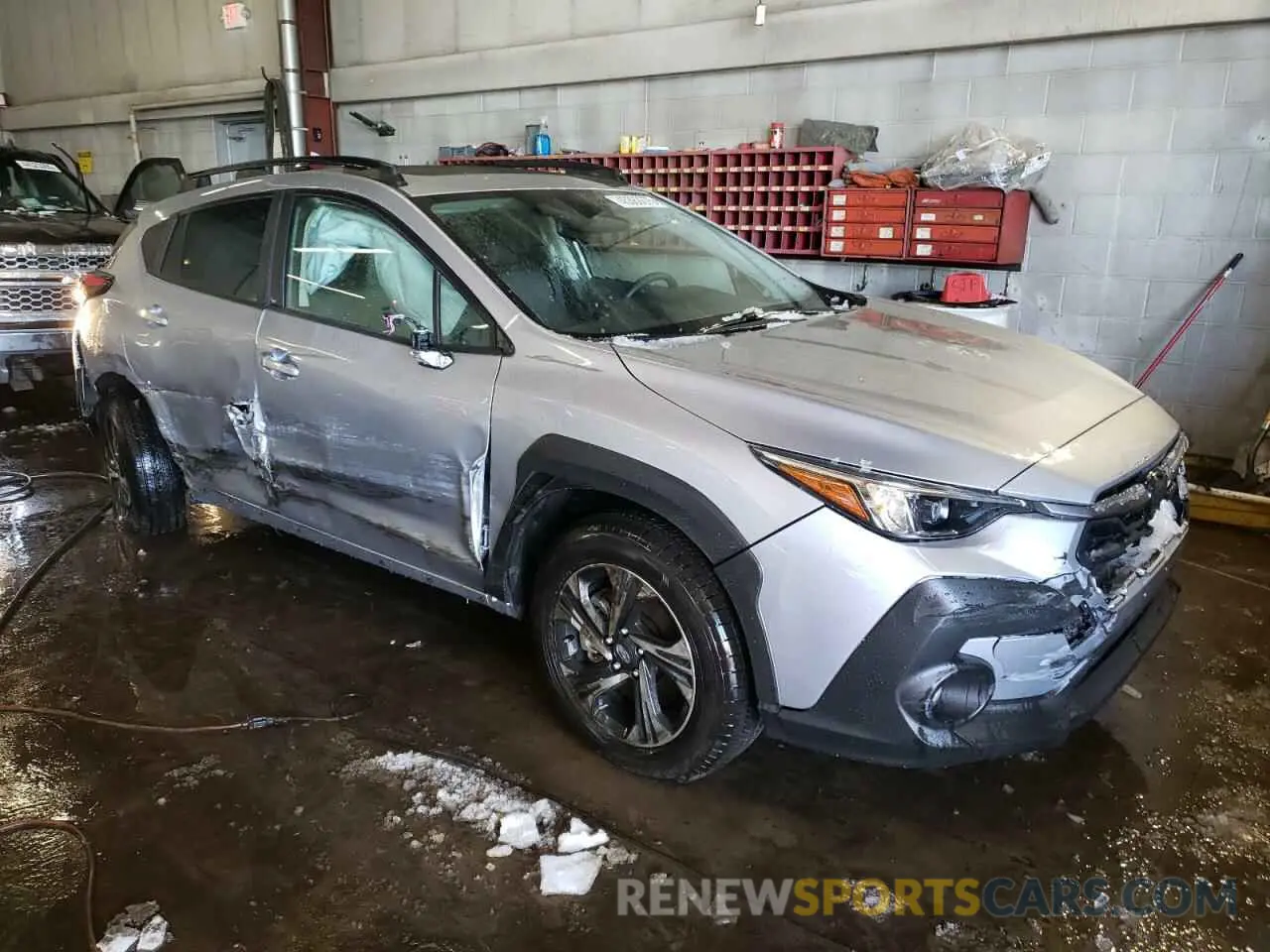 4 fotografías del automóvil dañado JF2GUADC9R8859035 SUBARU CROSSTREK 2024