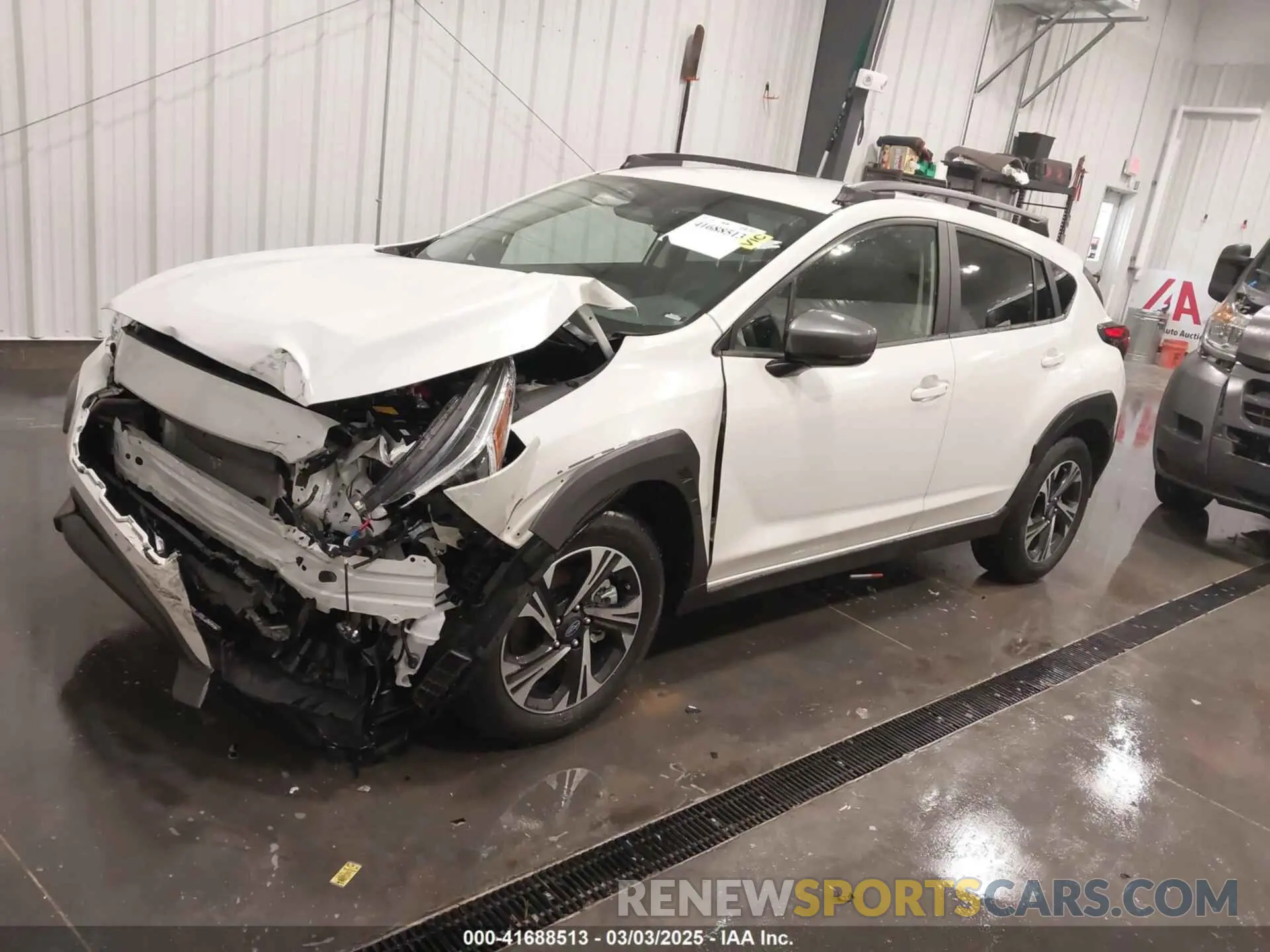 2 fotografías del automóvil dañado JF2GUADC9R8871458 SUBARU CROSSTREK 2024