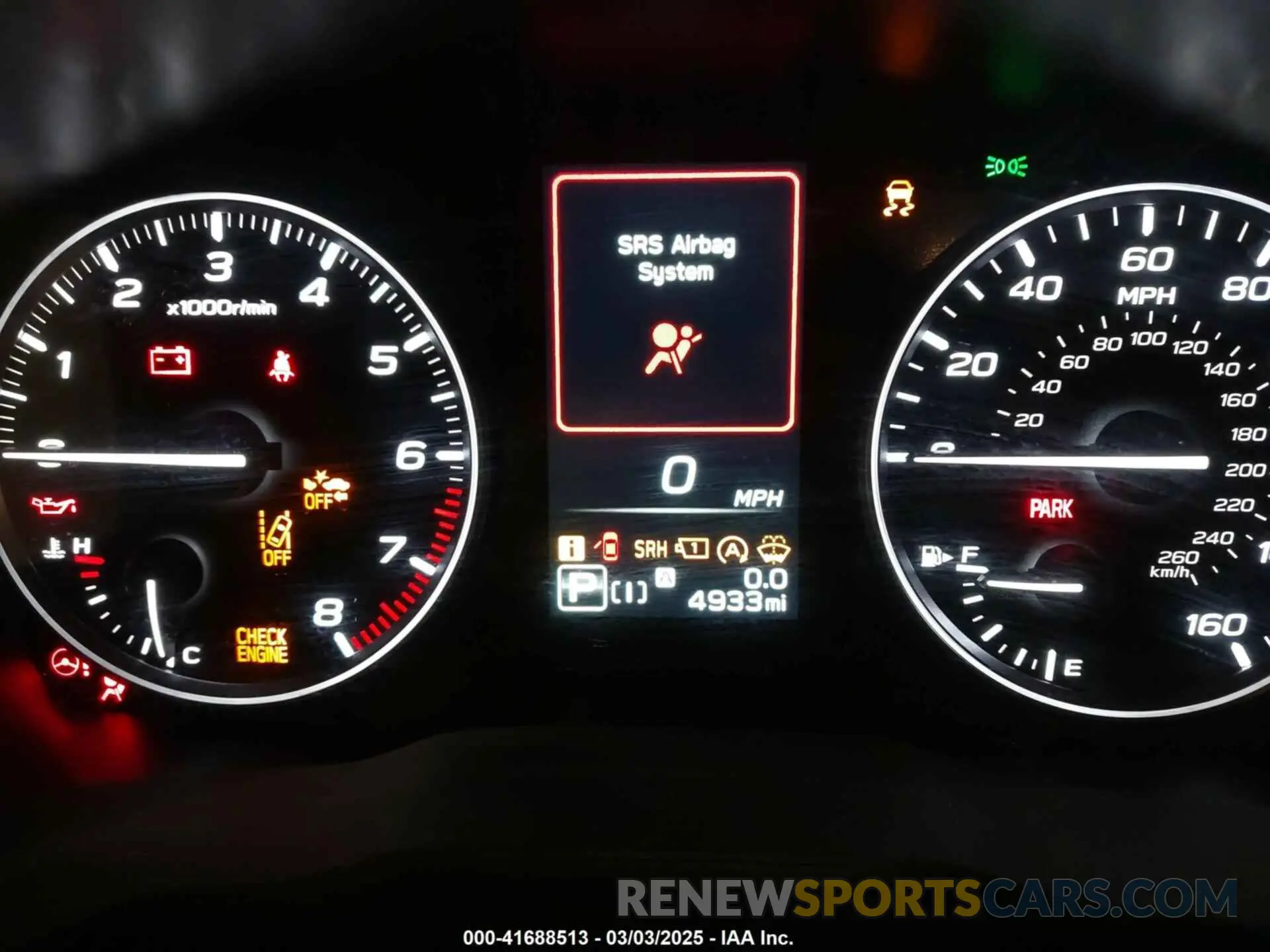 7 fotografías del automóvil dañado JF2GUADC9R8871458 SUBARU CROSSTREK 2024