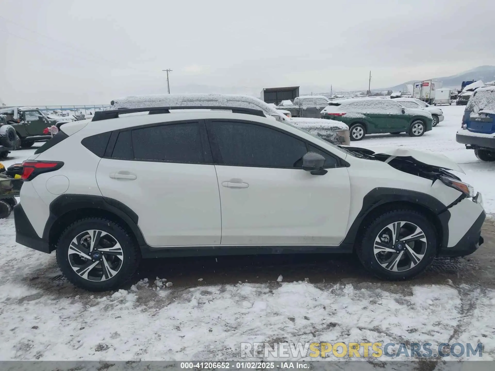 13 fotografías del automóvil dañado JF2GUADC9RH217656 SUBARU CROSSTREK 2024