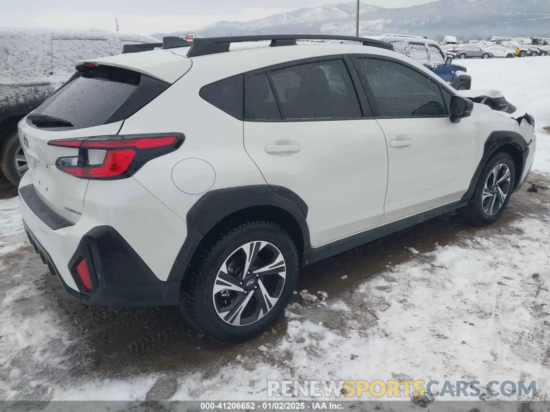 4 fotografías del automóvil dañado JF2GUADC9RH217656 SUBARU CROSSTREK 2024